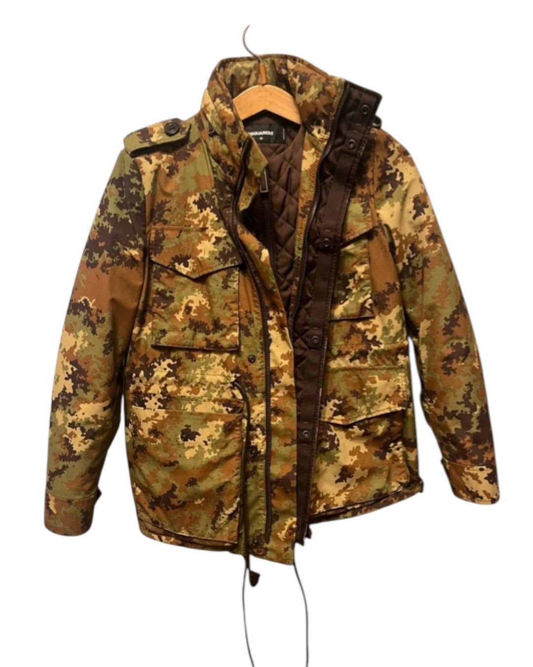 Dsquared2 F/W 2016 CAMO 2 IN 1 COAT Size S / US 4 / IT 40 - 3 Thumbnail