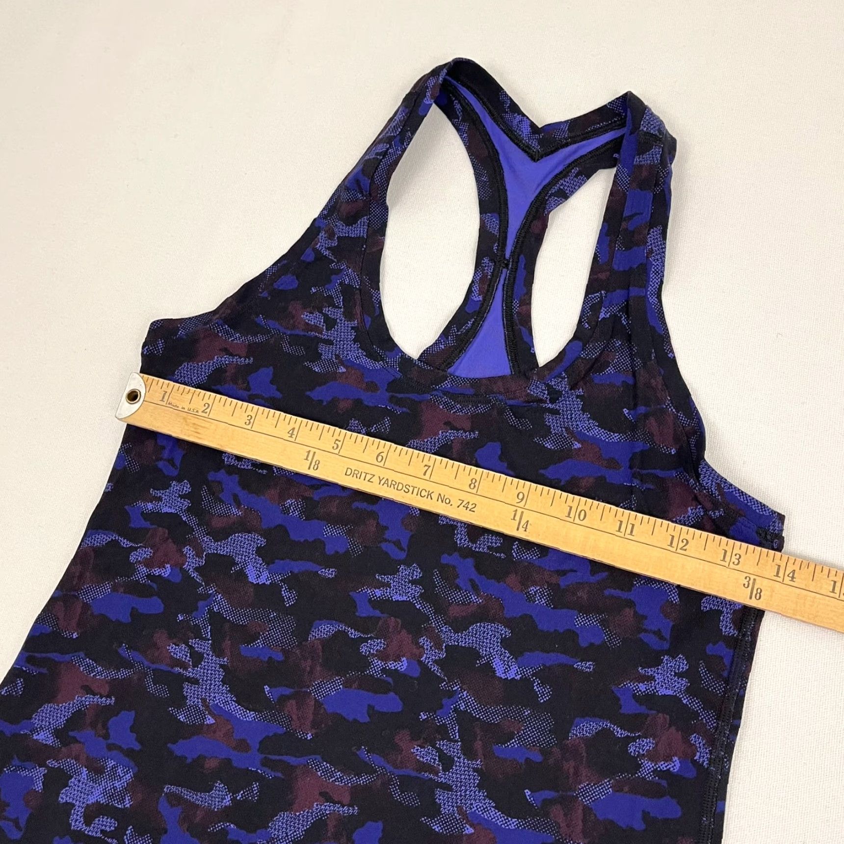 Lululemon Lululemon Cool Racerback II Tank Top Women Sz 0/2 Hounds Camo Active Gym Size XS / US 0-2 / IT 36-38 - 5 Thumbnail