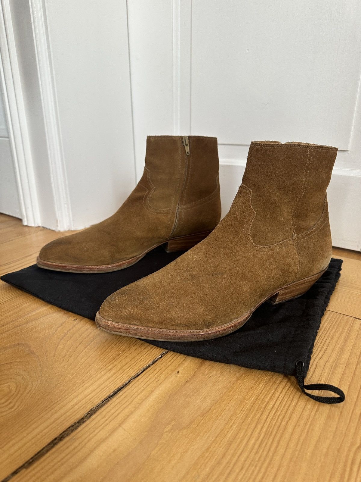 Saint Laurent Paris Saint Laurent Paris Santiag Boots Hedi Slimane Era Size US 8.5 / EU 41-42 - 2 Thumbnail