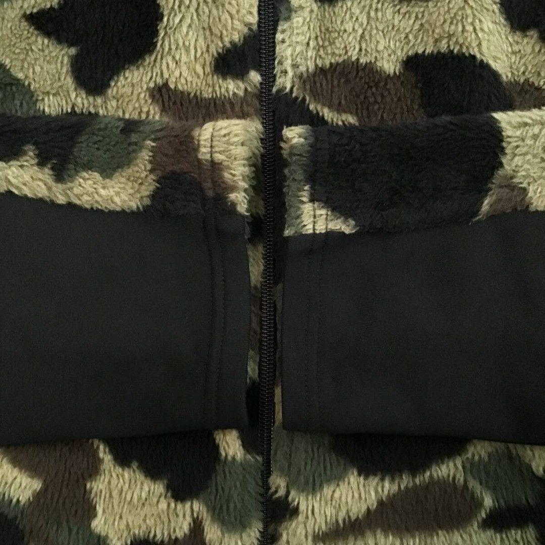 Bape BAPE Fleece jacket 1st camo green x black a bathing ape Size US M / EU 48-50 / 2 - 5 Thumbnail