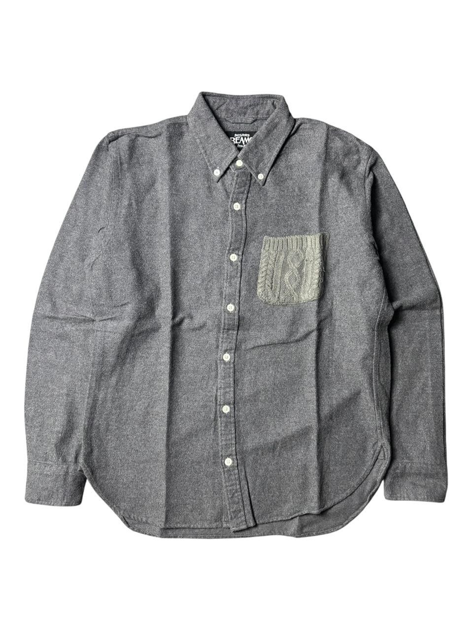 Beams Japan Wool Knitwear Pocket Shirt Size US S / EU 44-46 / 1 - 1 Thumbnail