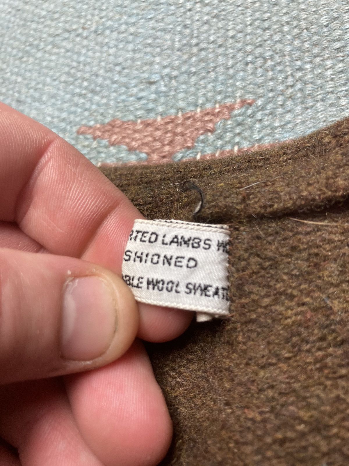Vintage 60s cardigan sweater Detroit Knitting Mills lambs wool XL Size US XL / EU 56 / 4 - 6 Thumbnail