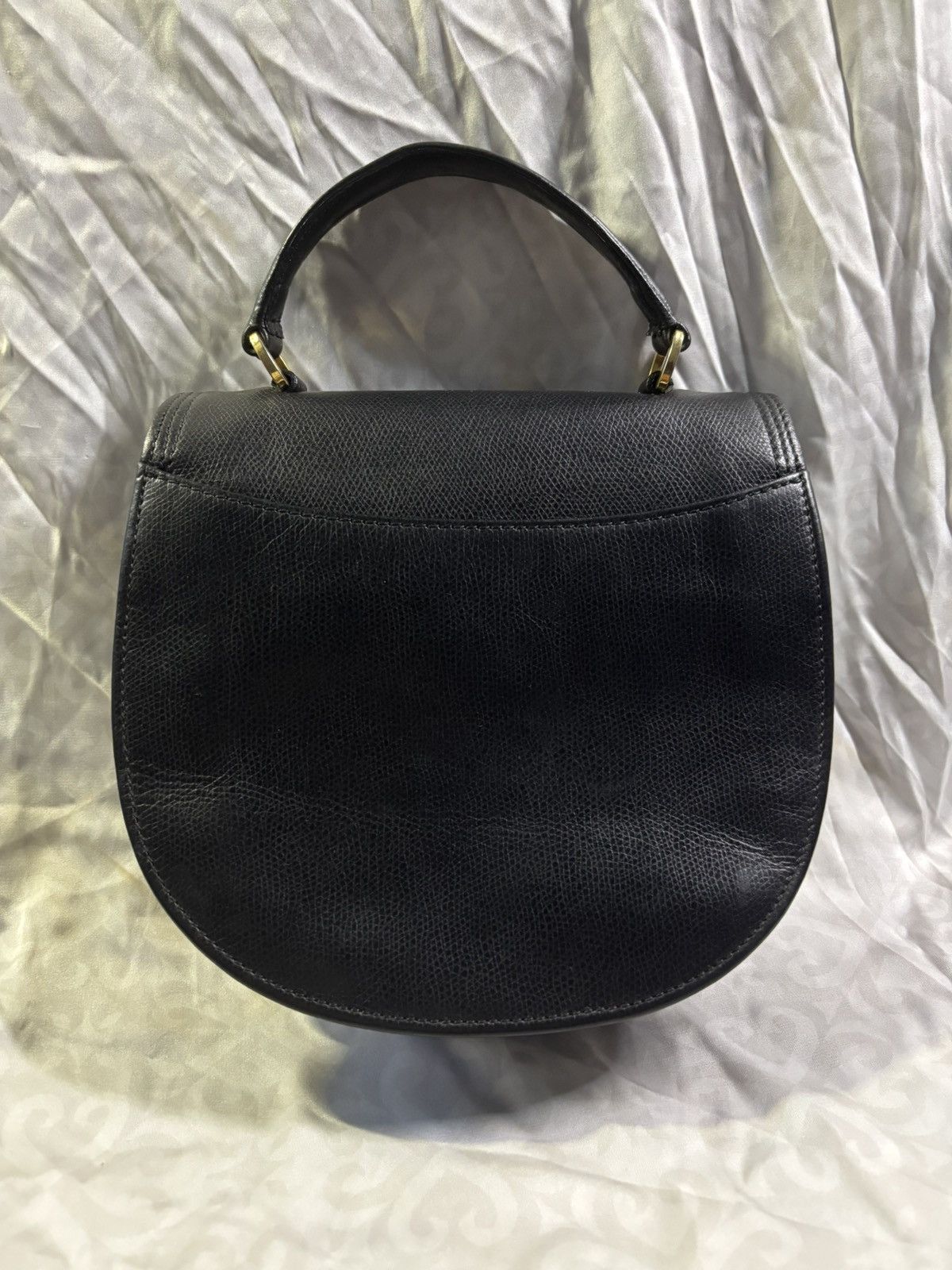 Longchamp (Rare) Longchamp Leather 2 Way W/Lock Key and Green Card Size ONE SIZE - 4 Thumbnail