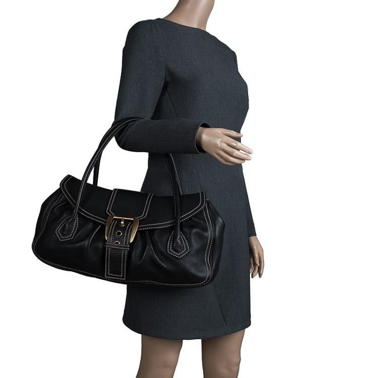 Celine Celine black leather shoulder bag Size ONE SIZE - 1 Thumbnail
