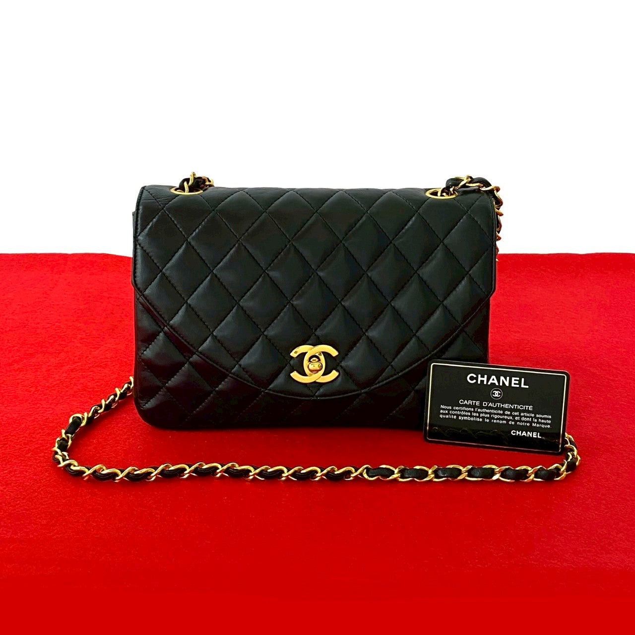Chanel Chanel Shoulder Bag Black Leather Size ONE SIZE - 1 Thumbnail