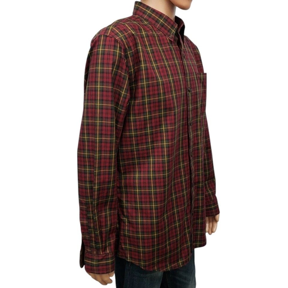 L.L. Bean L.L. Bean Shirt Slightly Fitted Tartan Plaid L/S Button Down Size US L / EU 52-54 / 3 - 8 Thumbnail