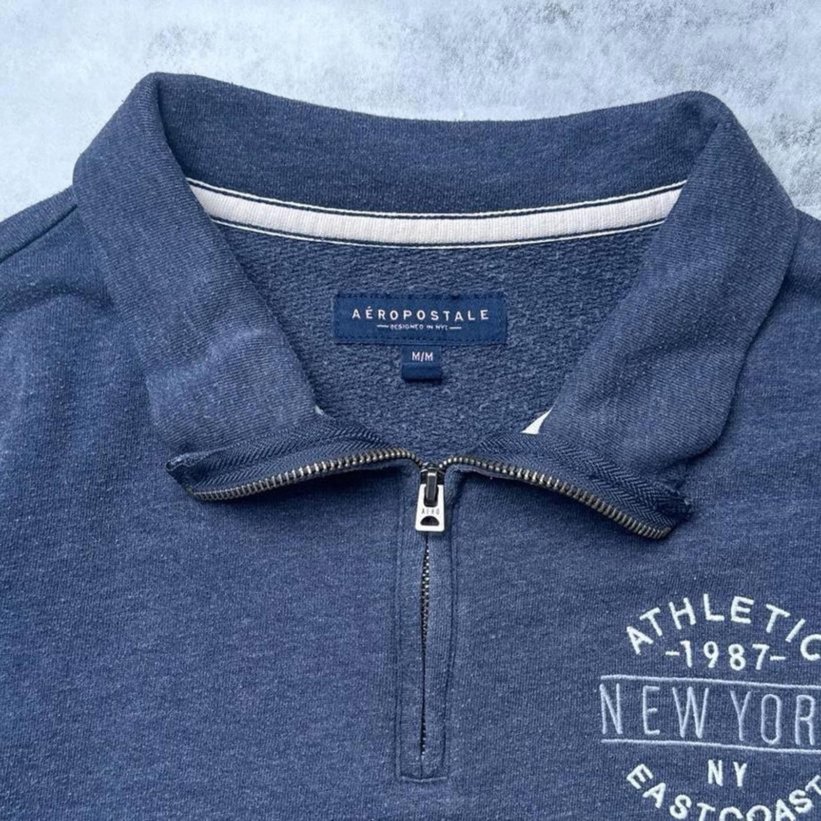 Aeropostale Y2K Aeropostale 00s Quarter Zip Up Jacket Size M / US 6-8 / IT 42-44 - 6 Thumbnail