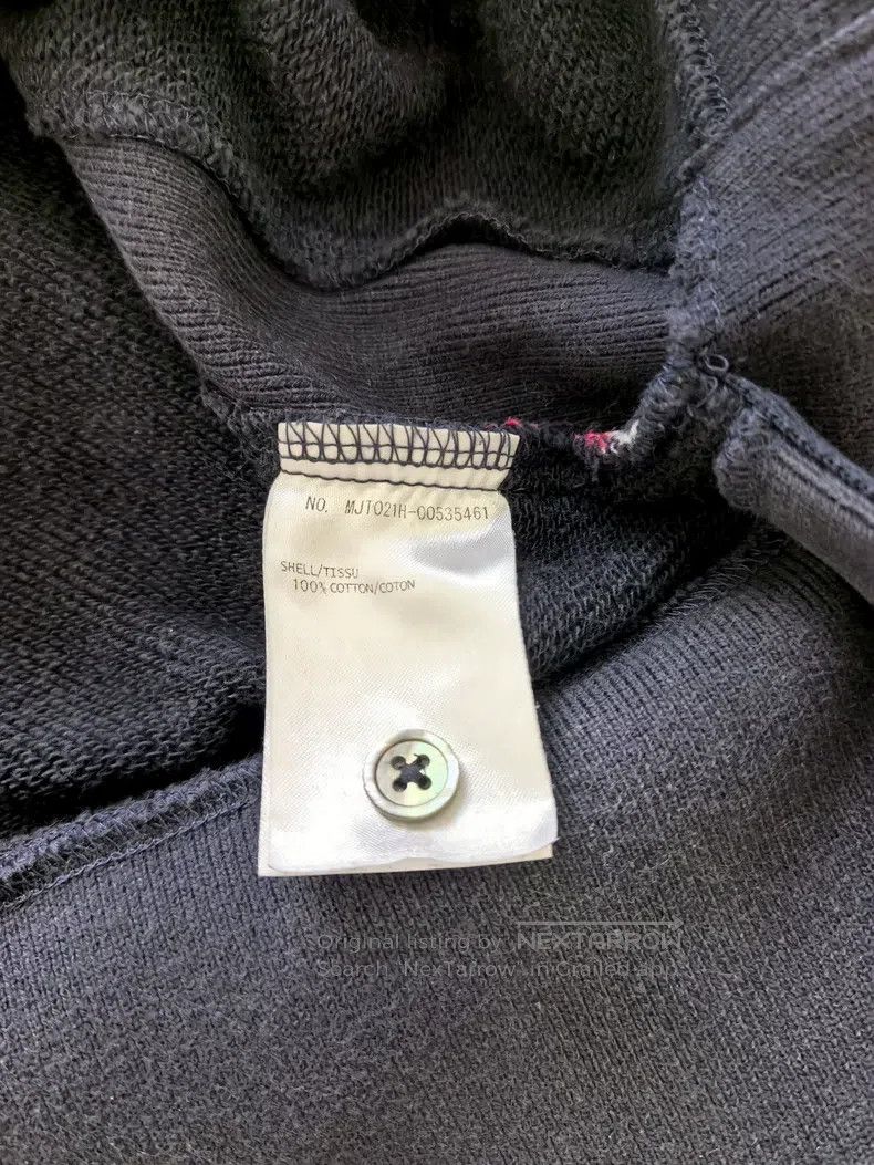 Thom Browne Thom Browne Navy Blue Four-Striped Sweatshirt Size US L / EU 52-54 / 3 - 6 Thumbnail
