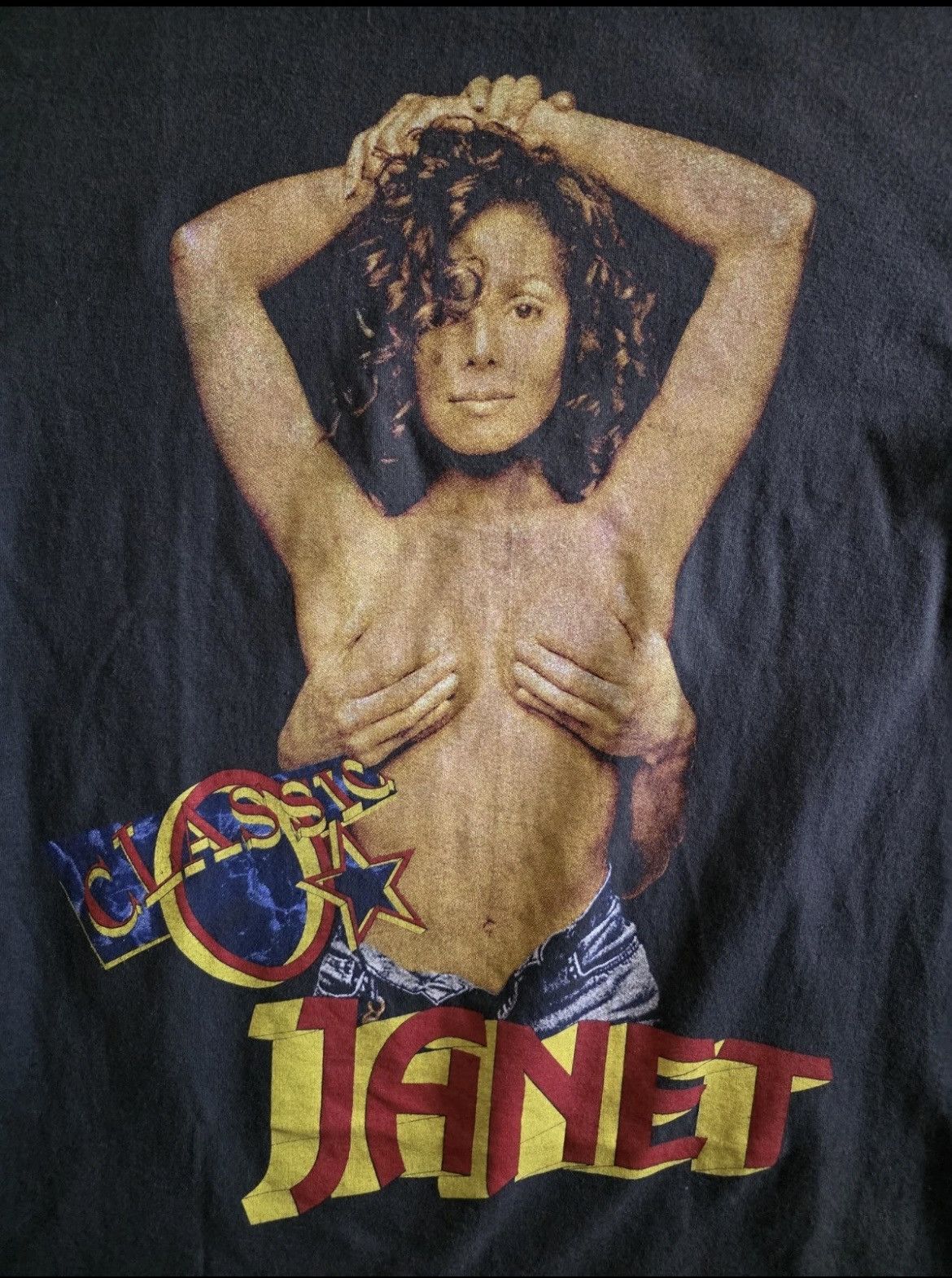 Vintage Vintage Janet Jackson tee Size US L / EU 52-54 / 3 - 3 Thumbnail