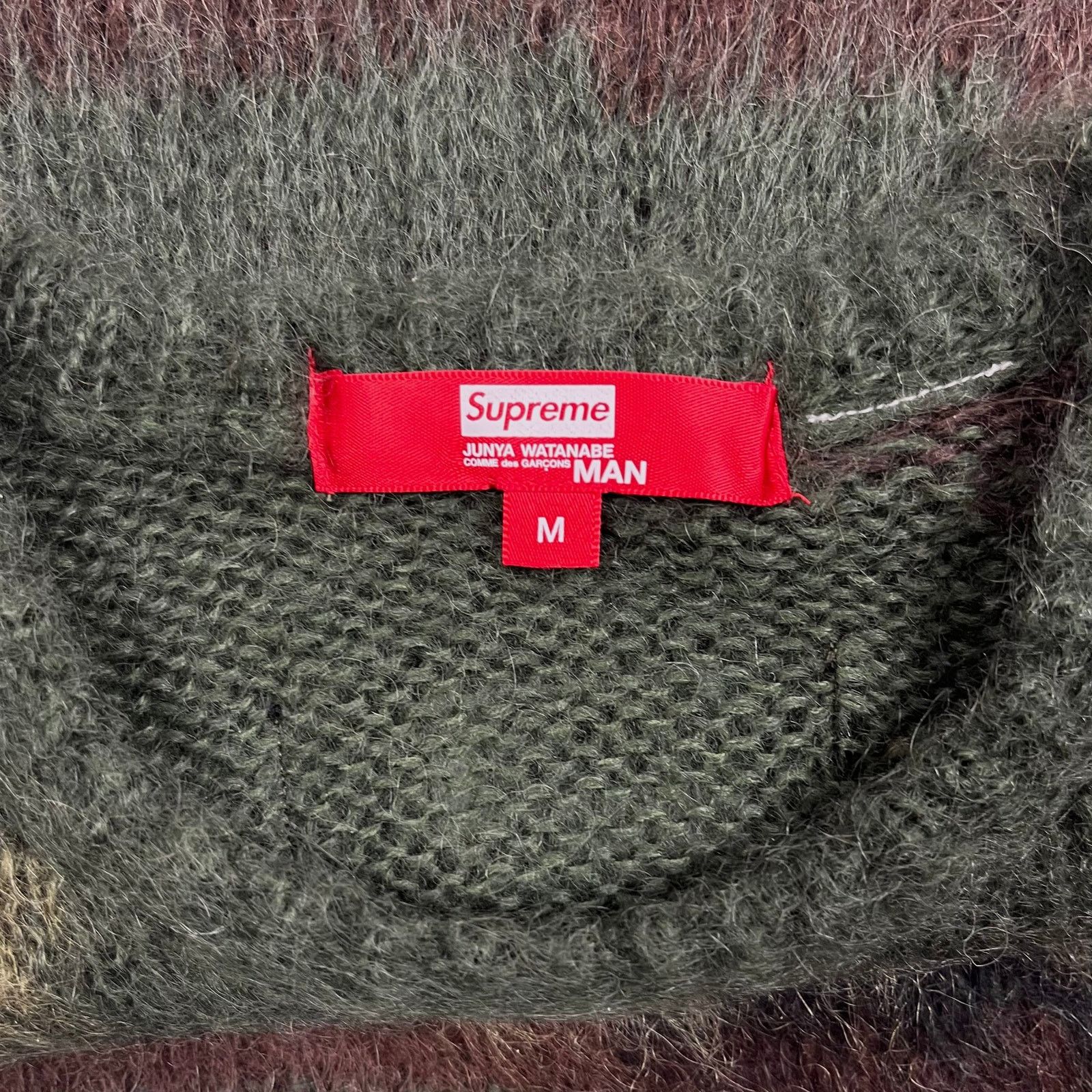 Supreme 2021 Supreme x Junya Watanabe CDG Brushed Camo Sweater Size US M / EU 48-50 / 2 - 4 Thumbnail