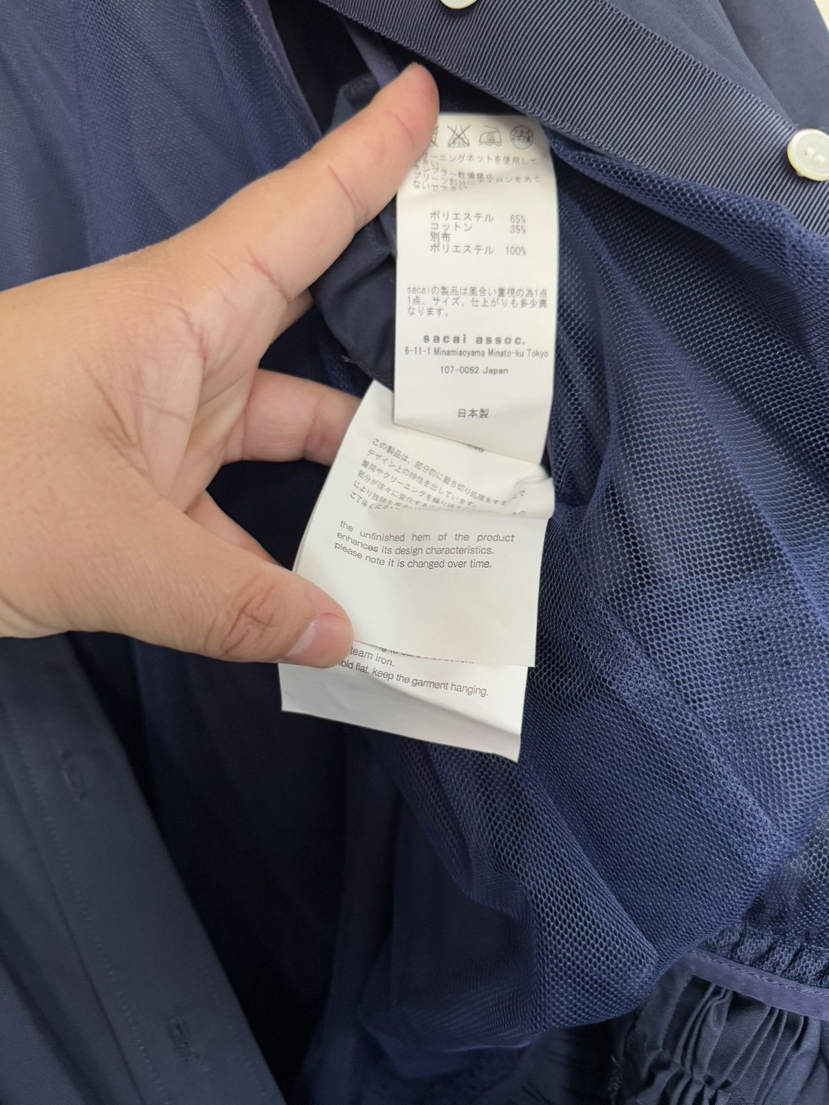 Japanese Brand × Sacai Sacai fall 15 drop waist pleated belted embellished dress 1 Size S / US 4 / IT 40 - 12 Thumbnail