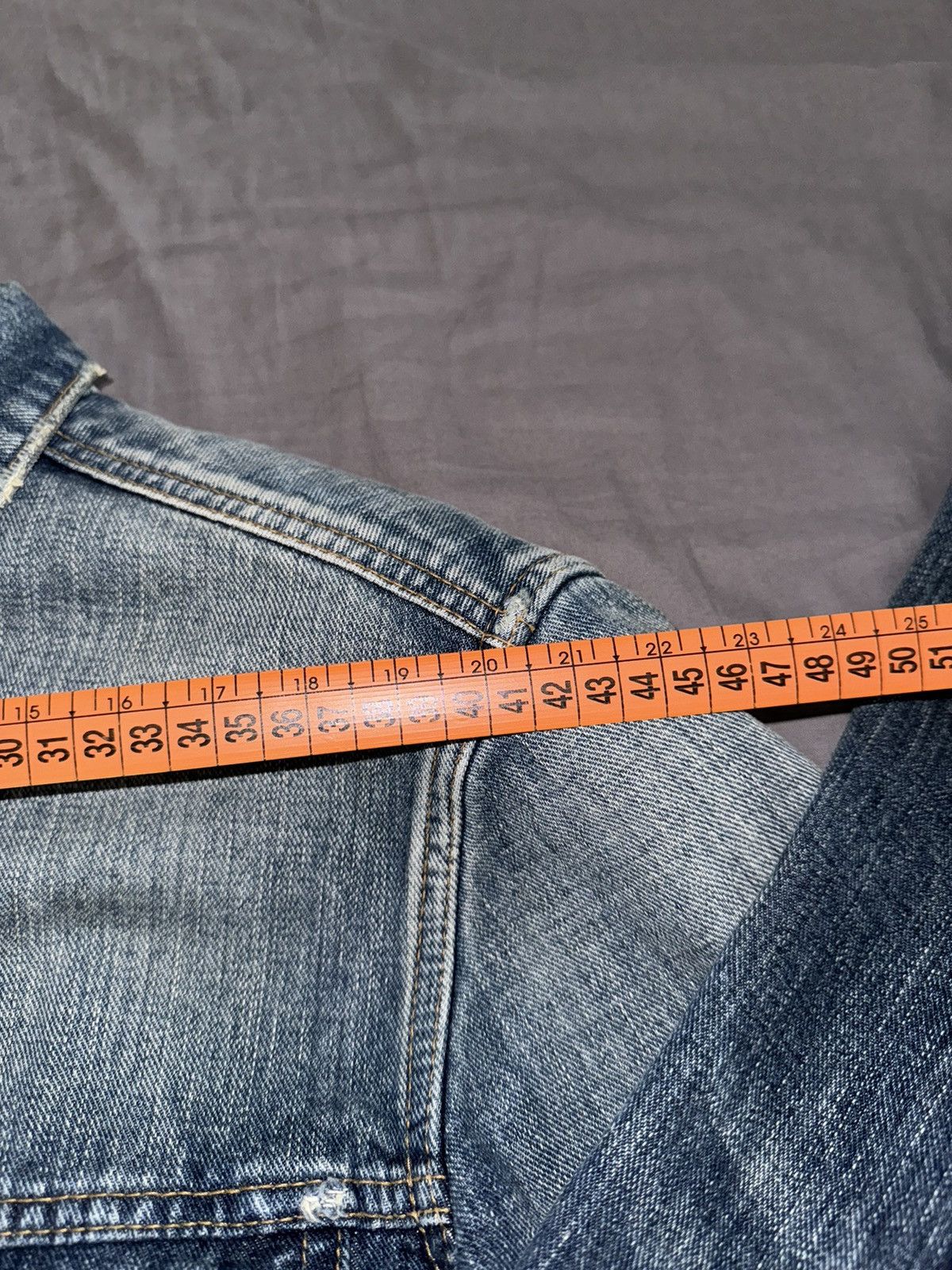 Saint Laurent Paris Saint Laurent Paris Denim Jacket “Sweet Dreams” Size US M / EU 48-50 / 2 - 12 Thumbnail
