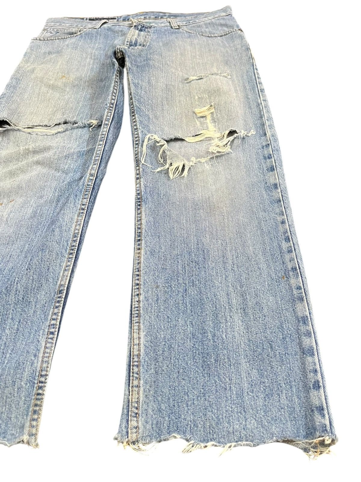 Tommy Hilfiger Vintage Tommy Hilfigier Faded Distressed Denim Size US 36 / EU 52 - 4 Thumbnail