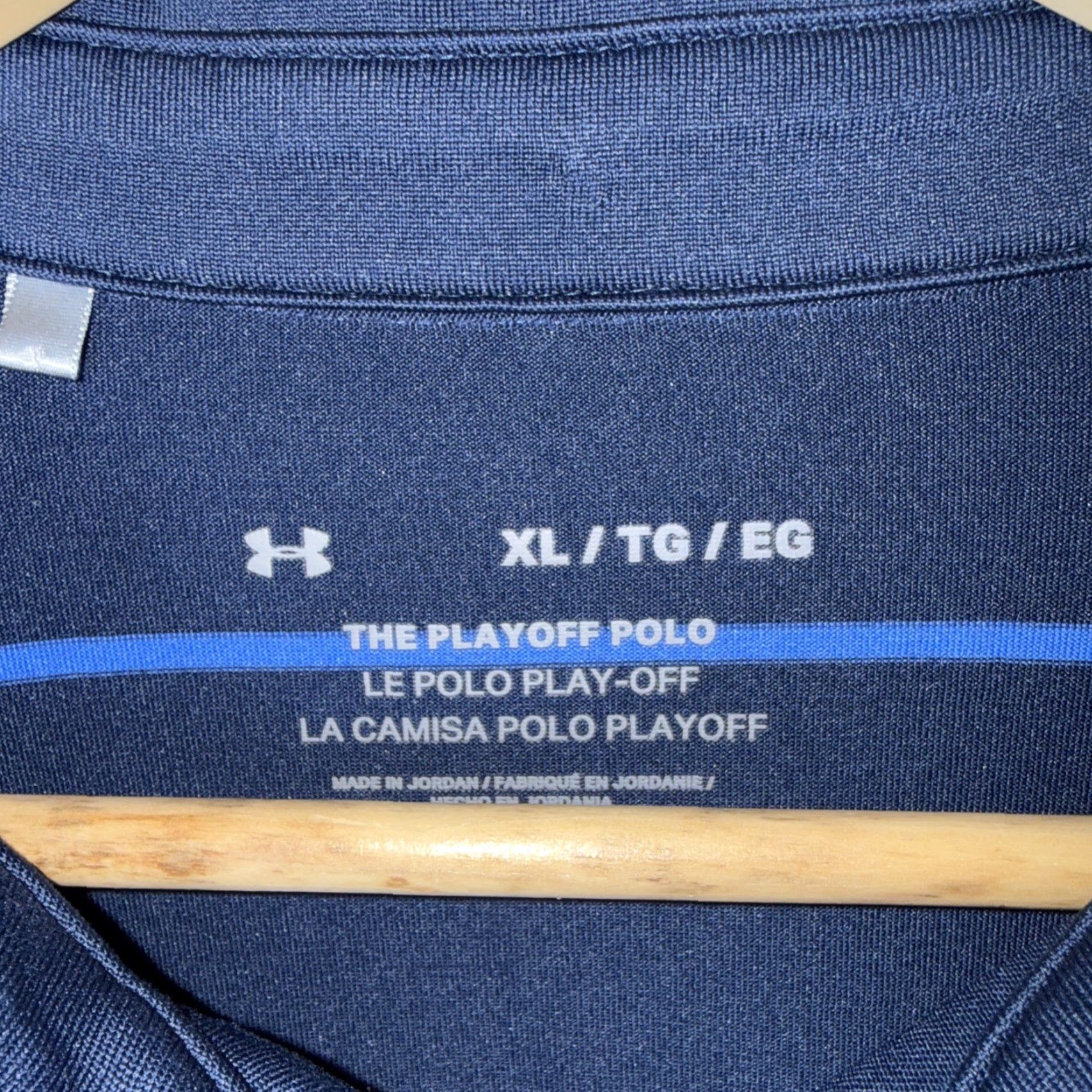 Under Armour Under Armour Playoff Polo Shirt Mens XL Blue Size US XL / EU 56 / 4 - 3 Thumbnail