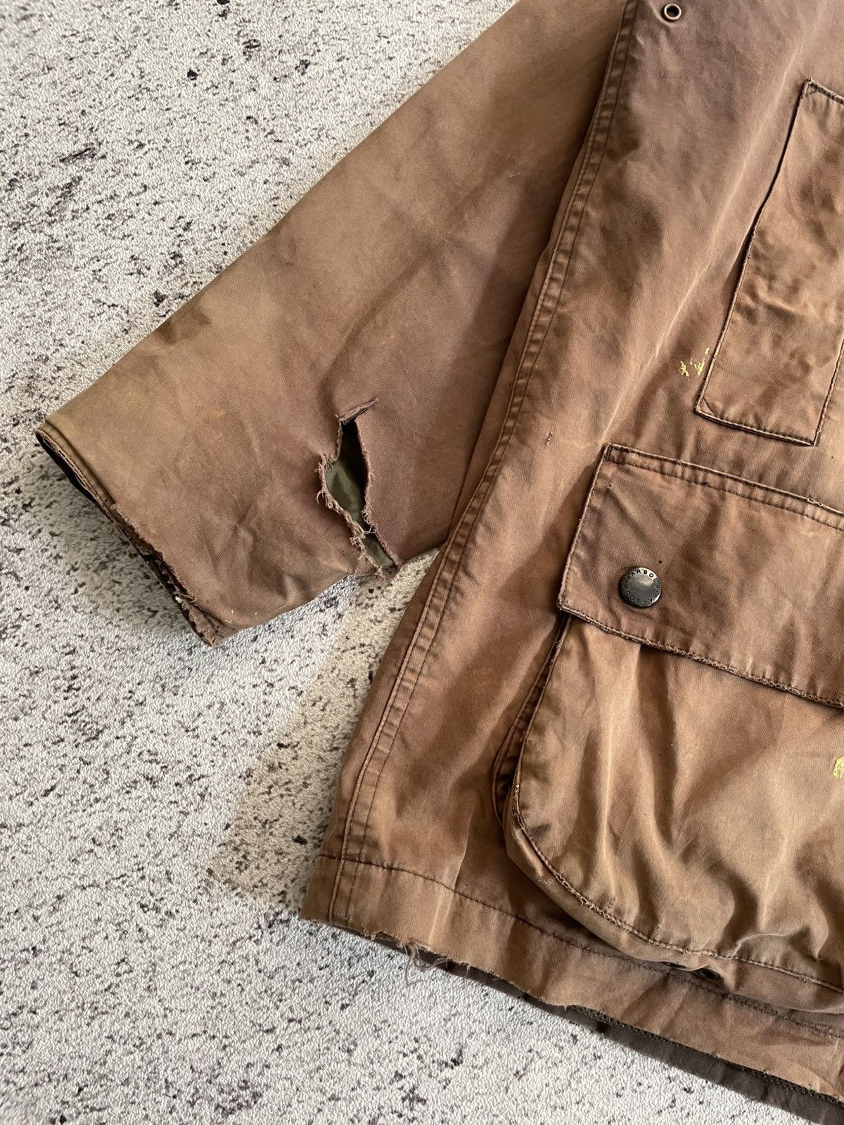 Vintage Vintage Barbour Beaufort Jacket Size US L / EU 52-54 / 3 - 10 Thumbnail