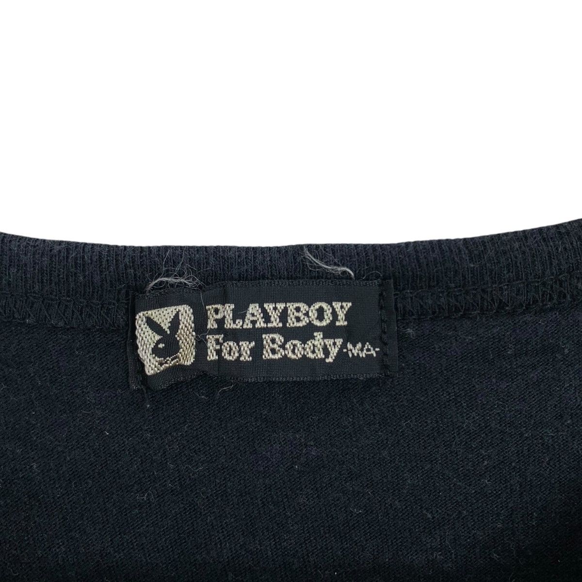 Playboy Vintage 90s PLAYBOY FOR BODY Bunny Logo JapaneseBrand Tshirt Size US S / EU 44-46 / 1 - 5 Thumbnail