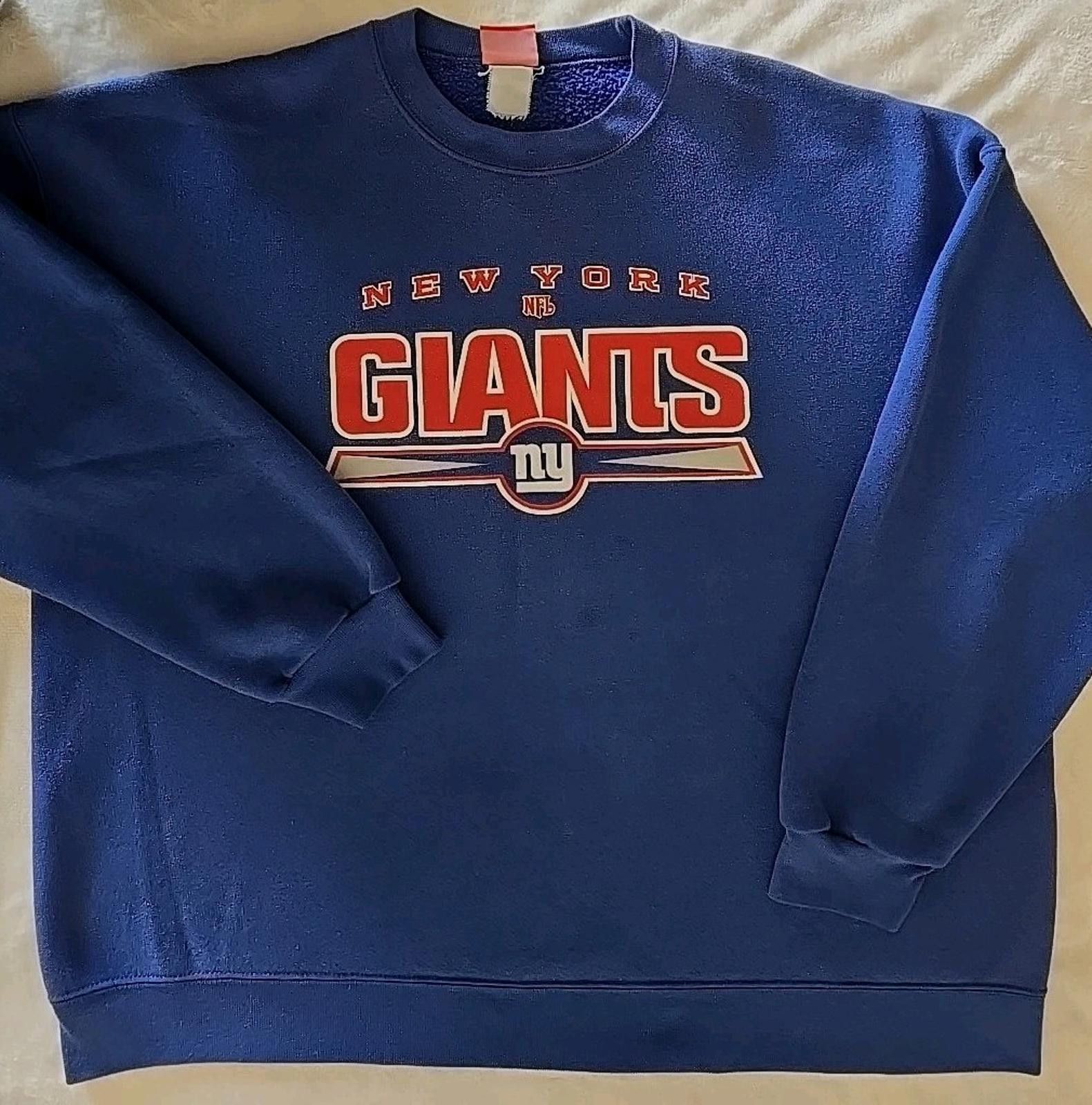 NFL Vintage NFL New York Giants Size 2XL Football Sweatshirt Size ONE SIZE - 1 Thumbnail