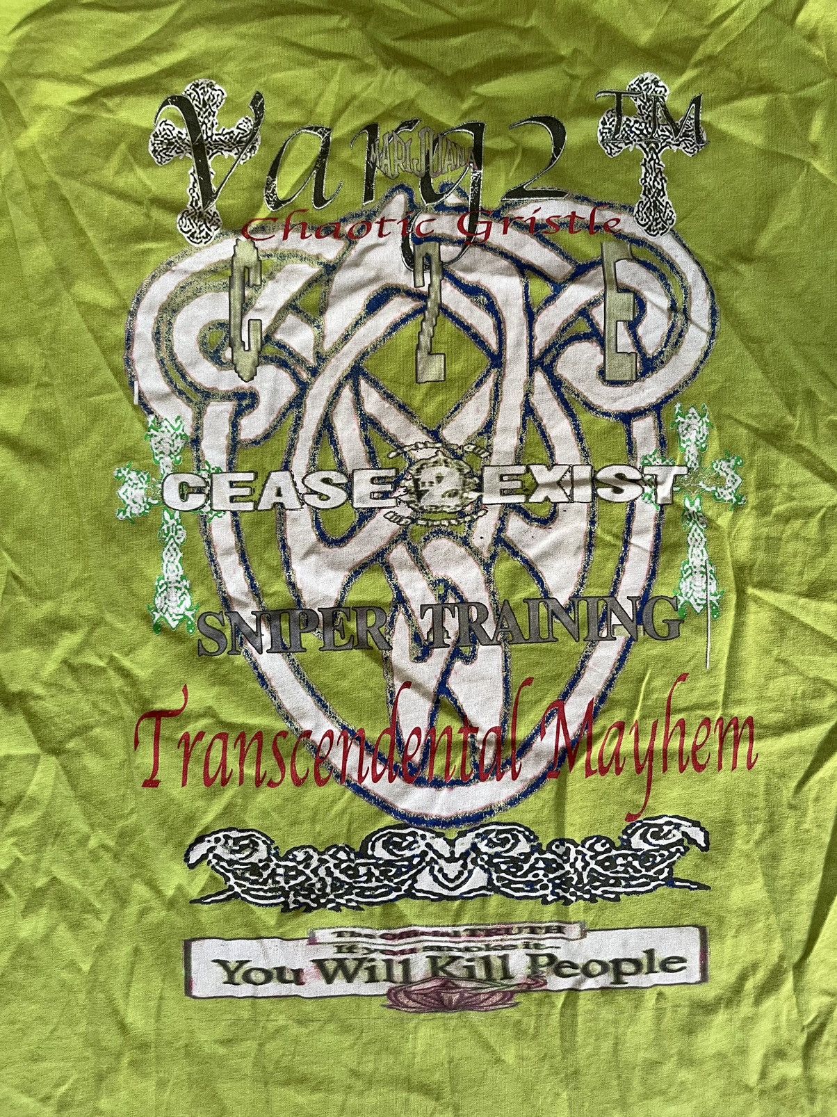 Drain Gang × Haunted Mound Varg2tm drain gang tee Size US M / EU 48-50 / 2 - 6 Thumbnail