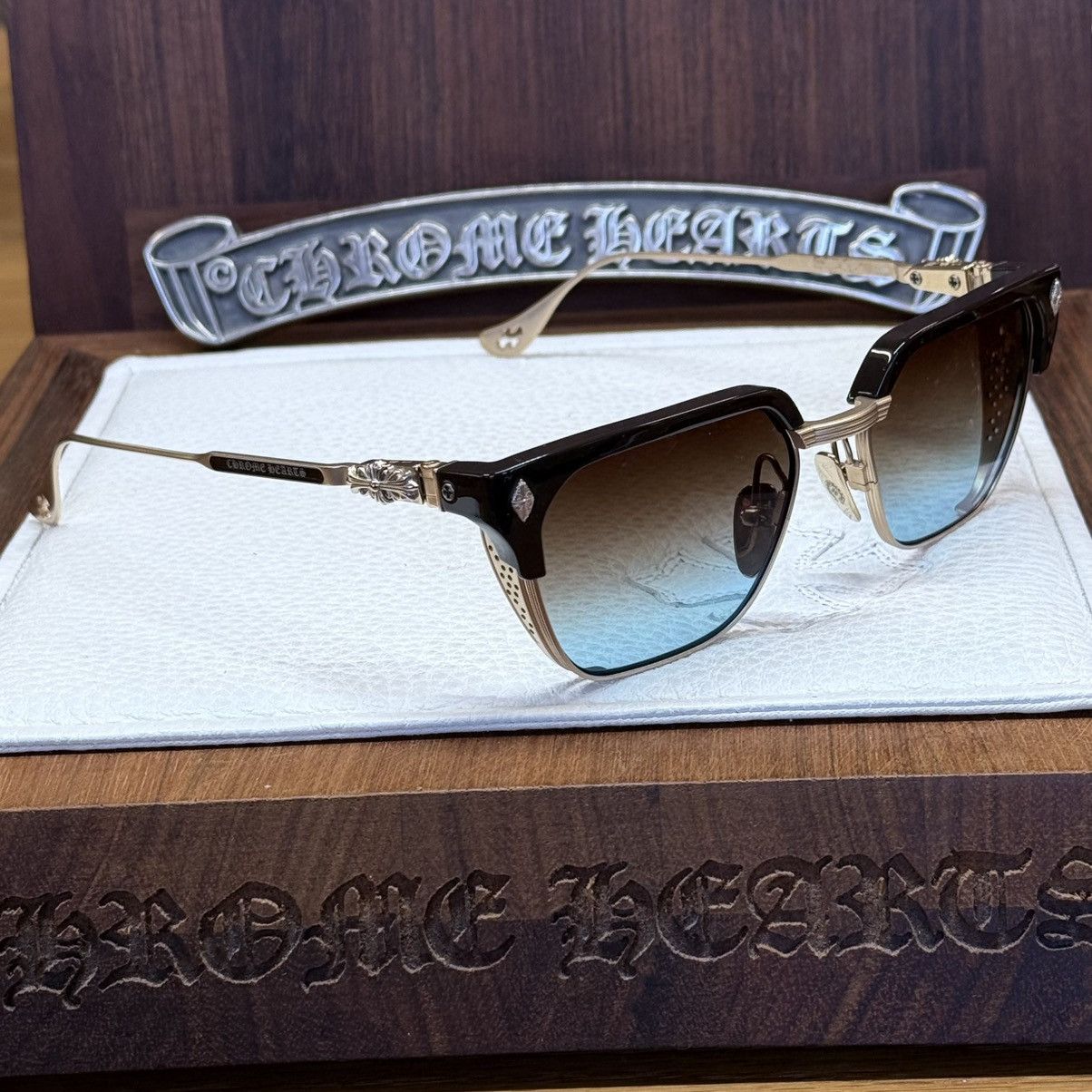 Chrome Hearts Chrome Hearts LGMA 1/1 Sunglasses Size ONE SIZE - 6 Thumbnail