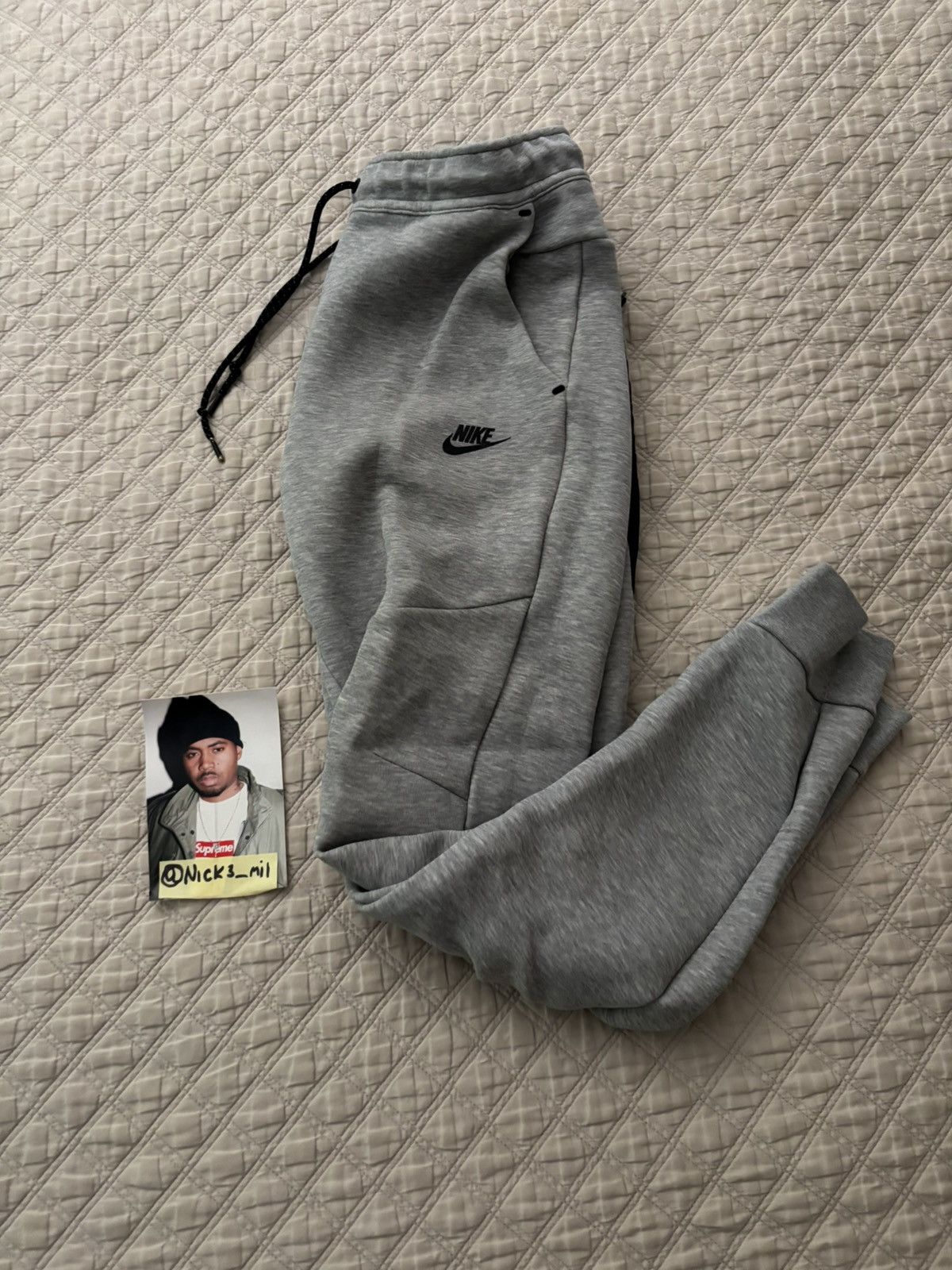 Nike Nike tech fleece joggers grey Size US 32 / EU 48 - 1 Thumbnail