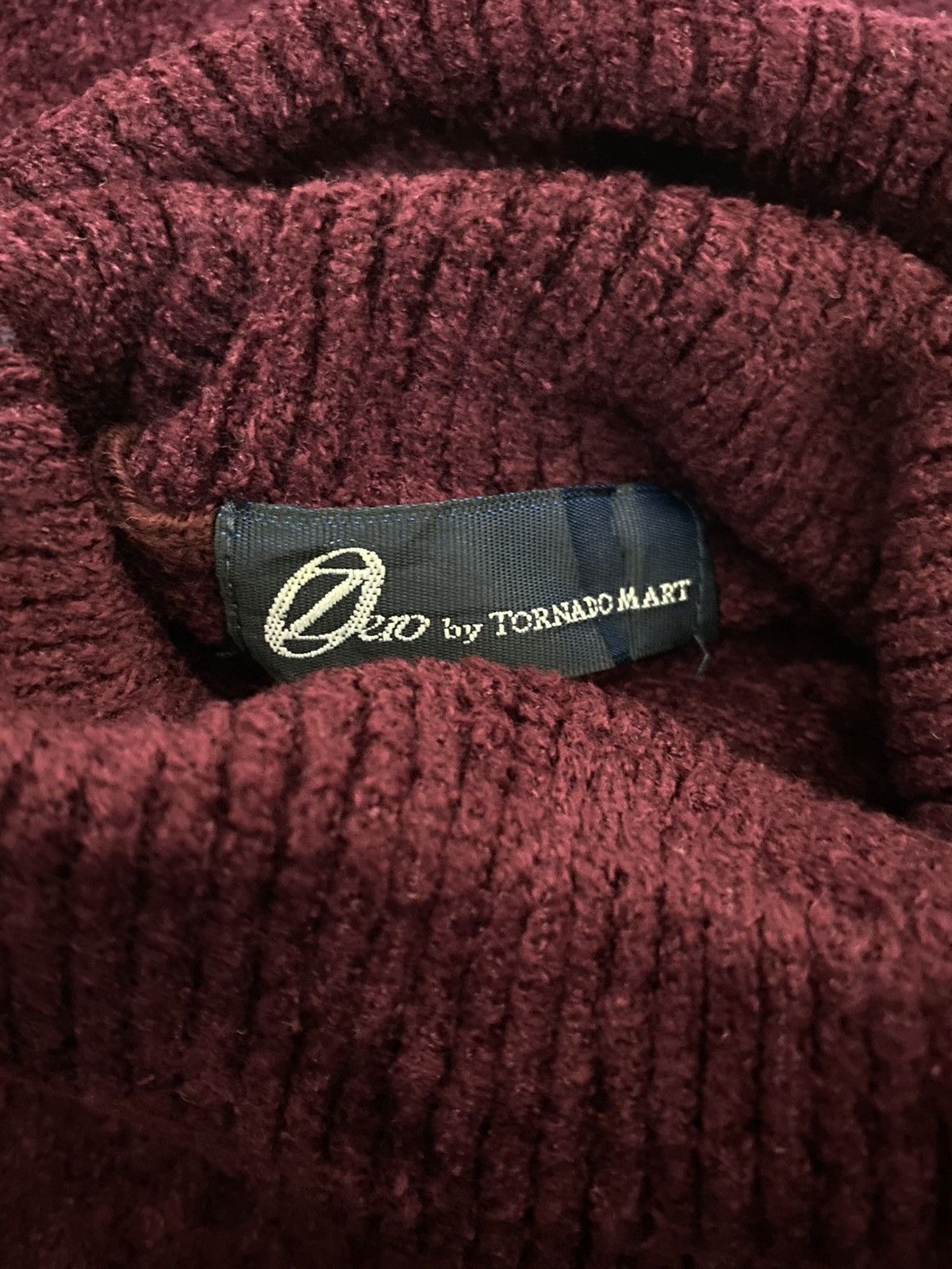 Aran Isles Knitwear × Japanese Brand × Tornado Mart Tornado Mart Turtle Neck Knit Sweater (C3) Size US S / EU 44-46 / 1 - 5 Thumbnail