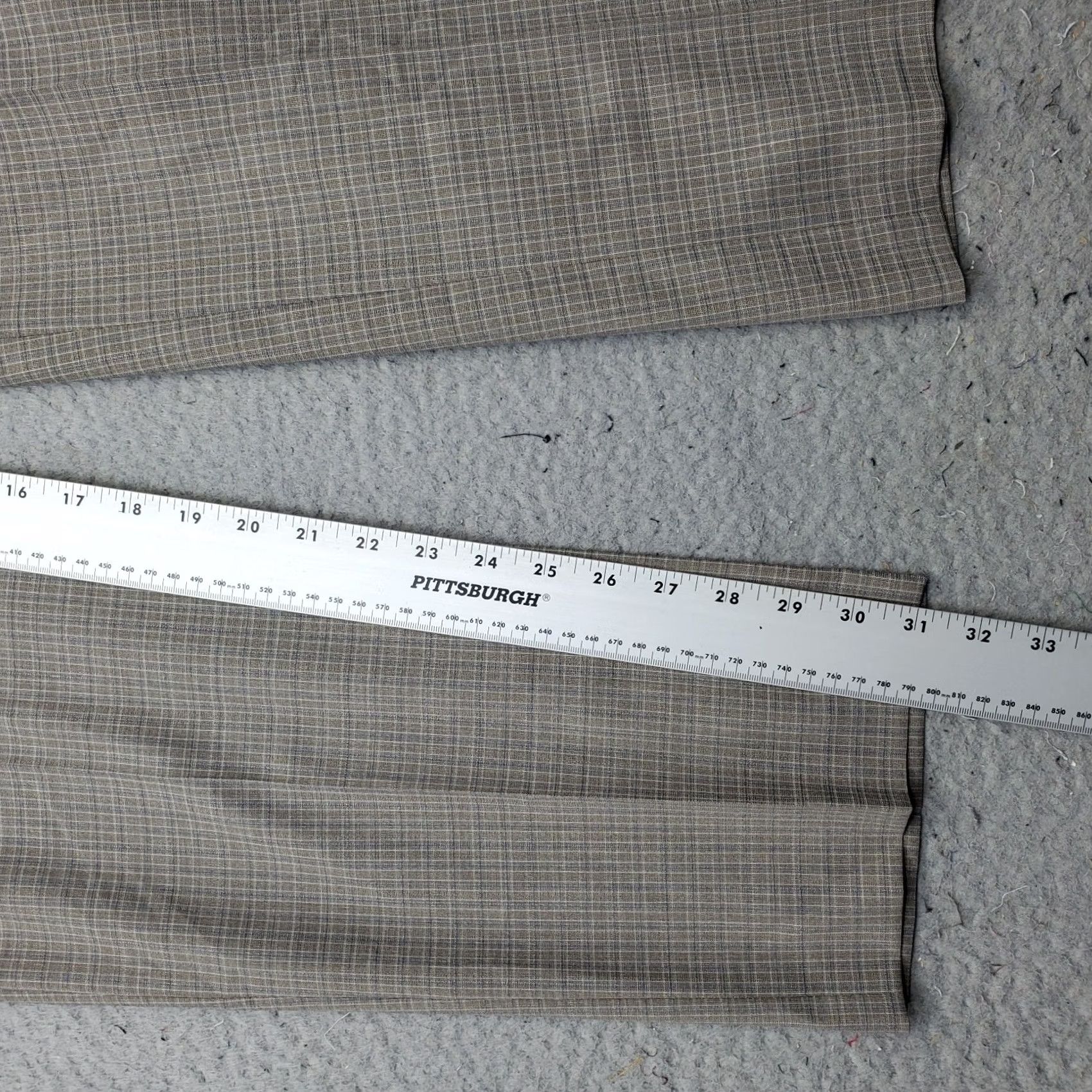 Vintage Michael Strahan Pants Mens 38 Collection 38x32 Multi Checked Stretch Modern Fit Size US 38 / EU 54 - 4 Thumbnail