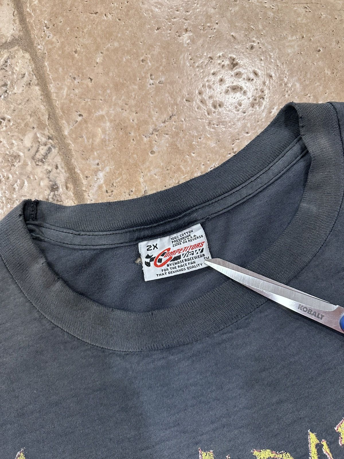 NASCAR Vintage Dale Earnhardt Winston Cup Tour 1997 Intimidator Tee Size US XXL / EU 58 / 5 - 9 Thumbnail