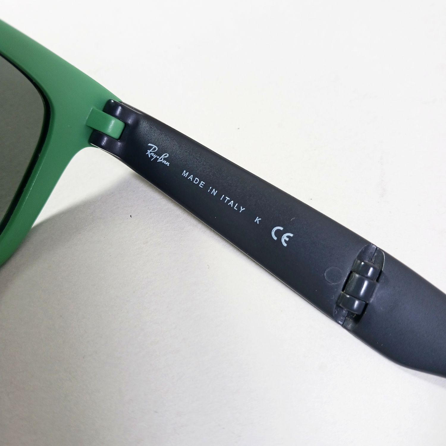 RayBan Ray Ban RB4105 Green/Gray Folding Wayfarer Sunglasses w/Case Size ONE SIZE - 9 Thumbnail