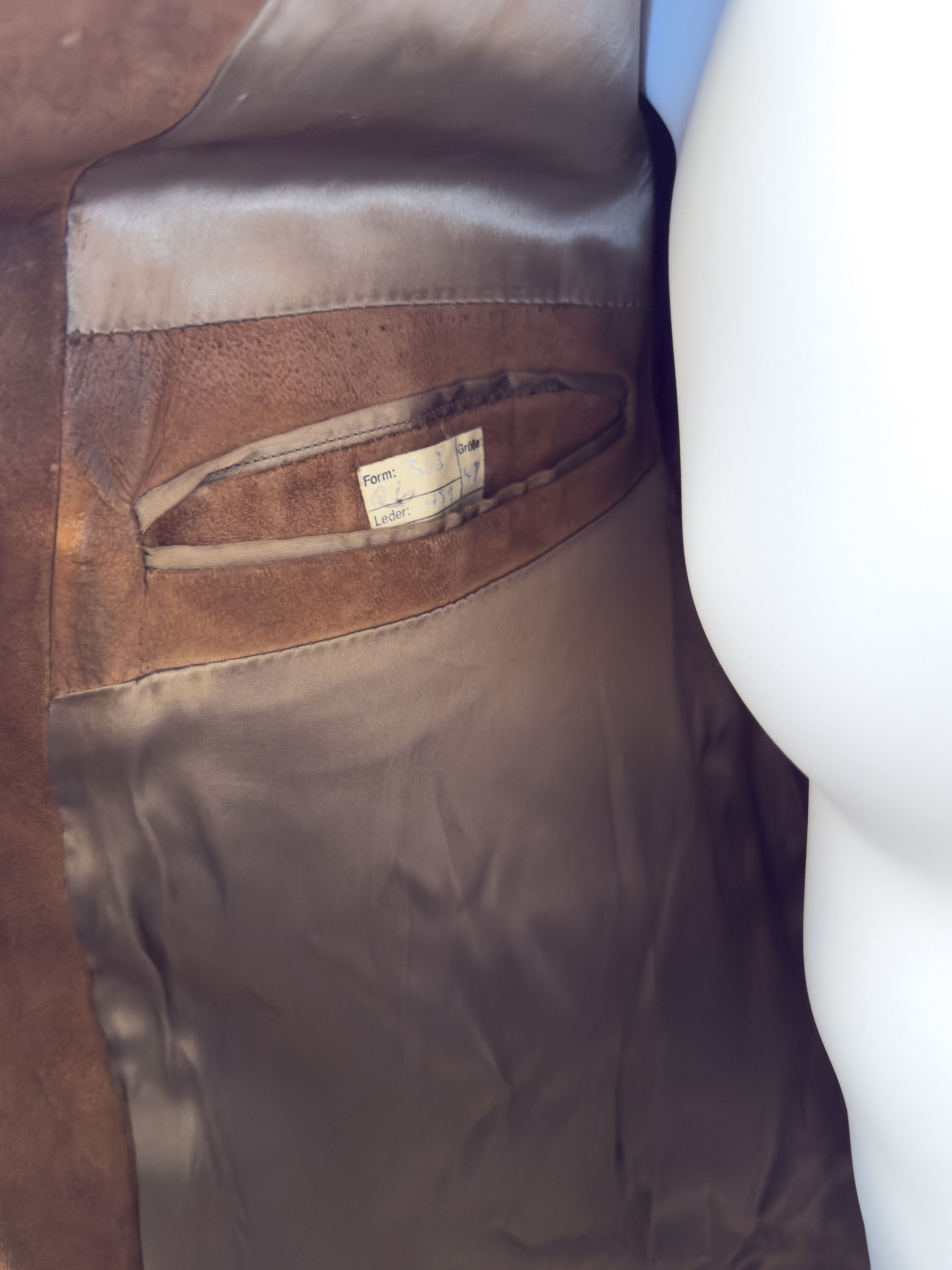 Other Vintage Brown Suede Leather Field Jacket Italy Sourced Size US M / EU 48-50 / 2 - 6 Thumbnail