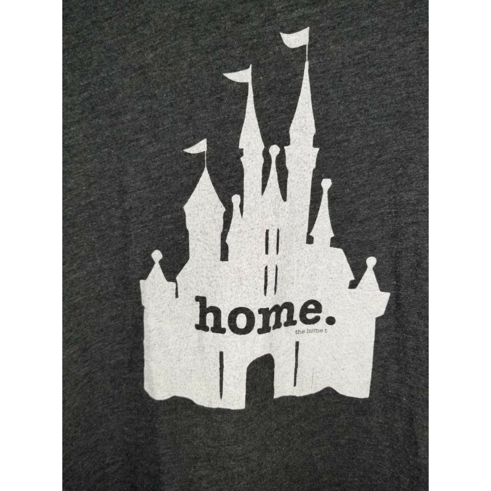 Vintage VINTAGE The Home T Graphic T-Shirt Castle USA Men’s XL Single Stitch Gray Size US XL / EU 56 / 4 - 2 Thumbnail