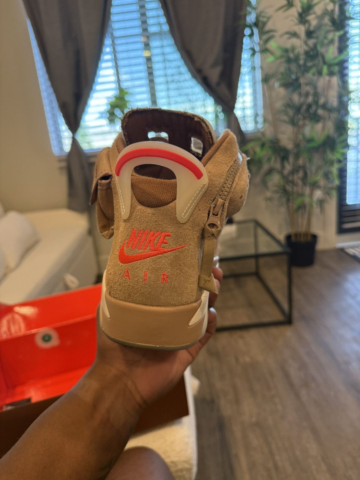 Jordan Brand × Travis Scott Travis Scott x Air Jordan 6 Retro ‘British Khaki’ Size US 11 / EU 44 - 9 Thumbnail