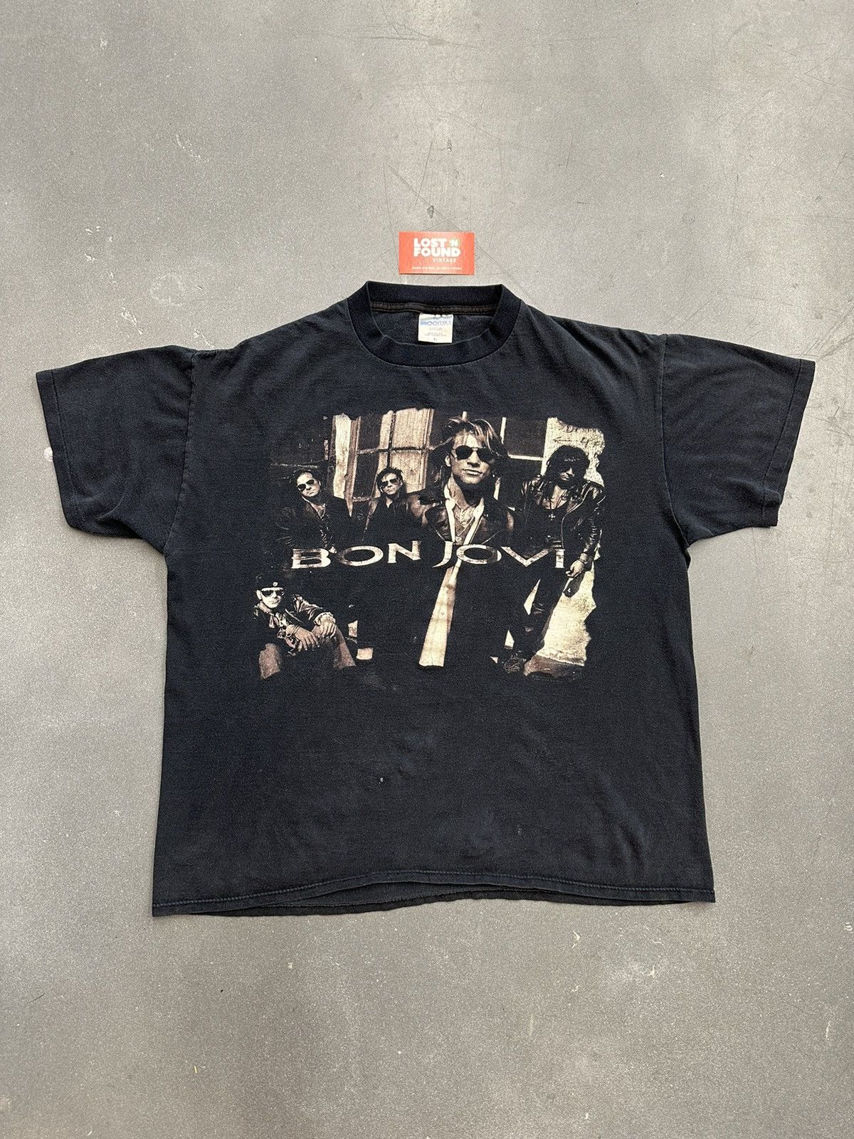 Band Tees Magliette Vintage Band Vintage Bon Jovi Keep The Faith 