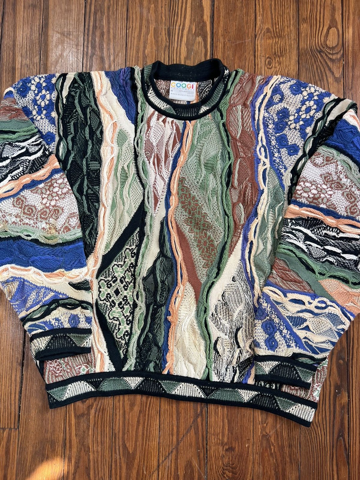 image of Coogi Mercerized Knit Sweater, Men's (Size Medium)