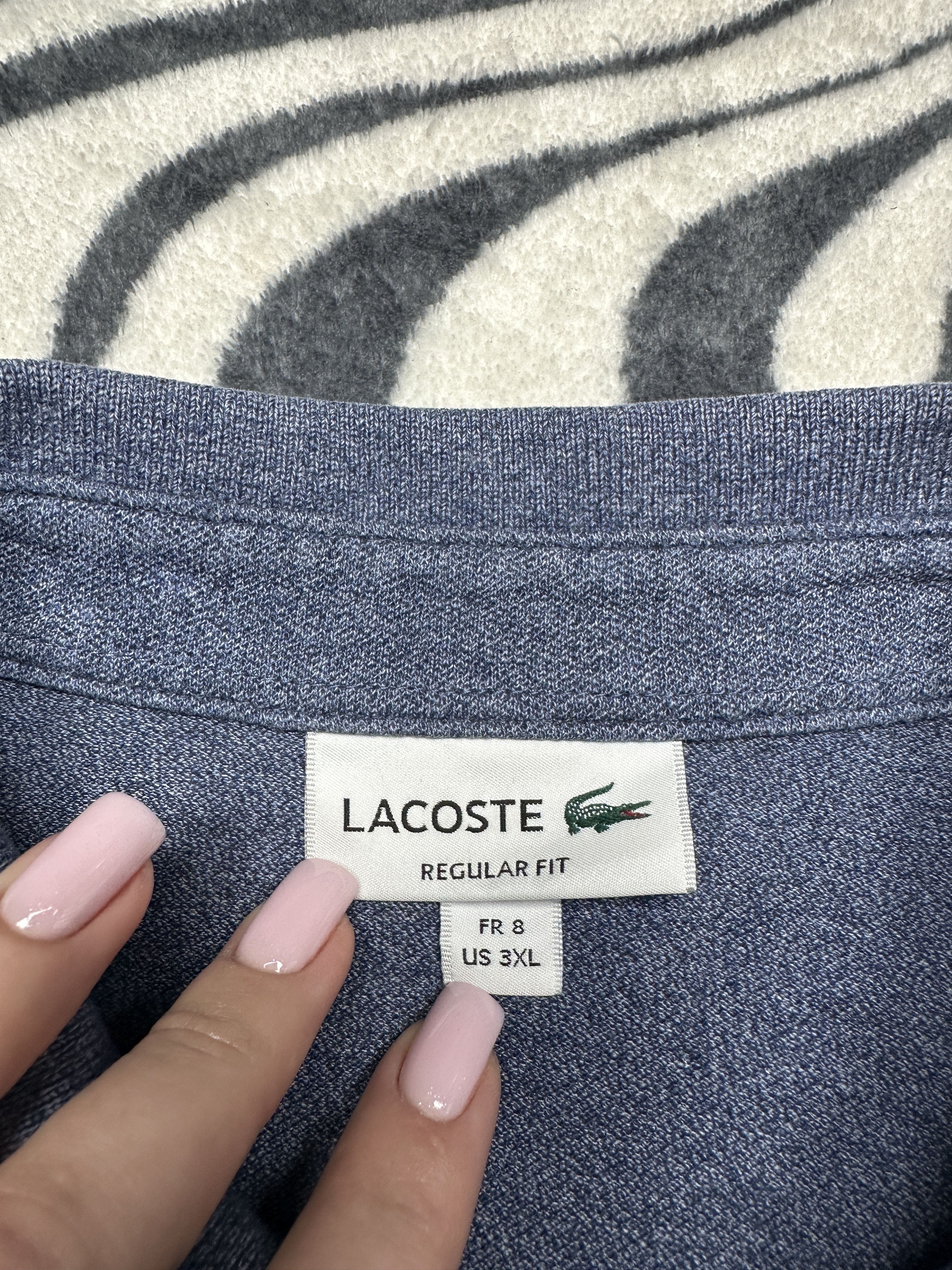 Lacoste Lacoste Vintage Mens Polo Shirt Size 3XL Size US XXL / EU 58 / 5 - 4 Thumbnail