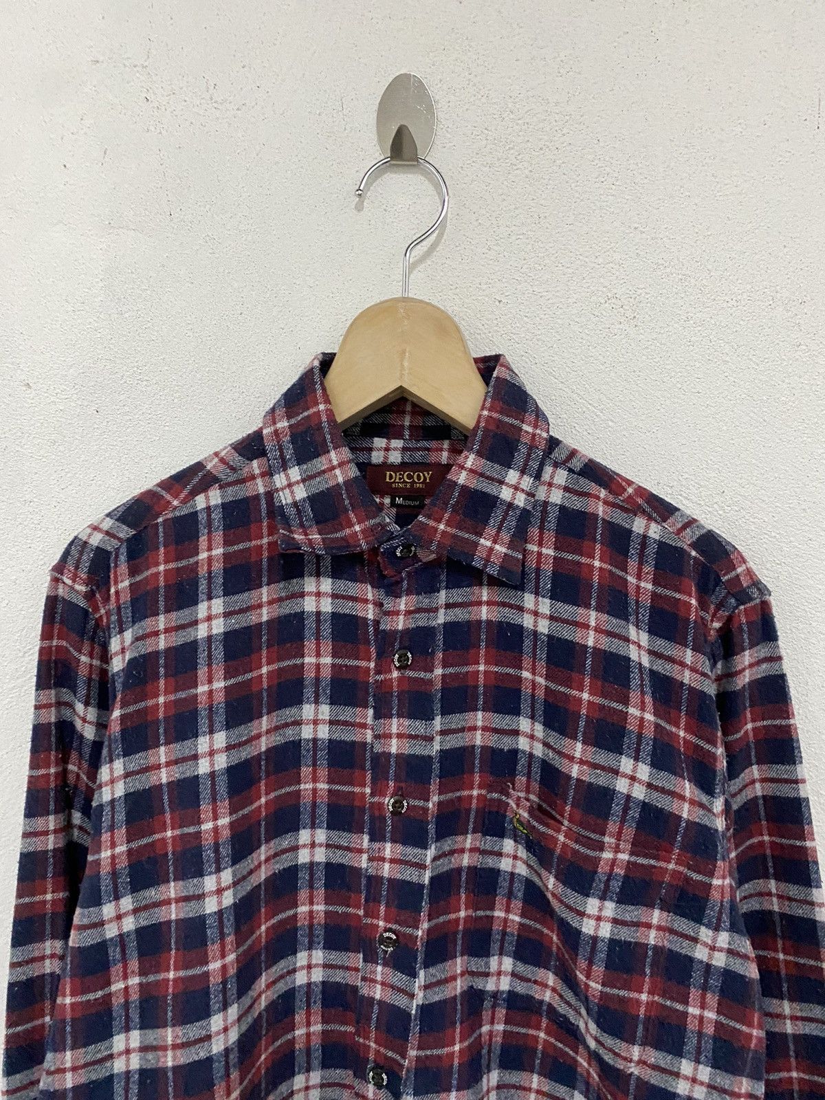 Flannel × Vintage Vintage Decoy Plaid Tartan Flannel Shirt Size US M / EU 48-50 / 2 - 3 Thumbnail