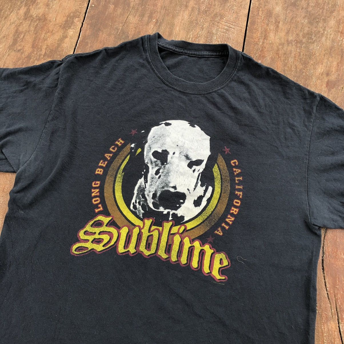 image of Band Tees Vintage 2005 Sublime Band T Shirt in Black, Men's (Size Medium)