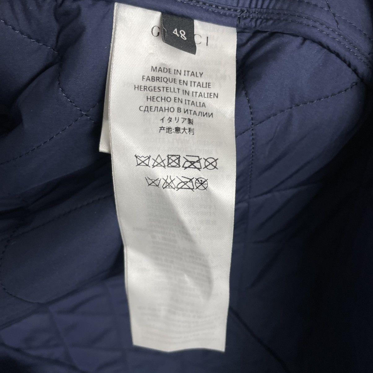 Gucci Archive Gucci short double-breasted coat designer Tom Ford Size US M / EU 48-50 / 2 - 12 Thumbnail