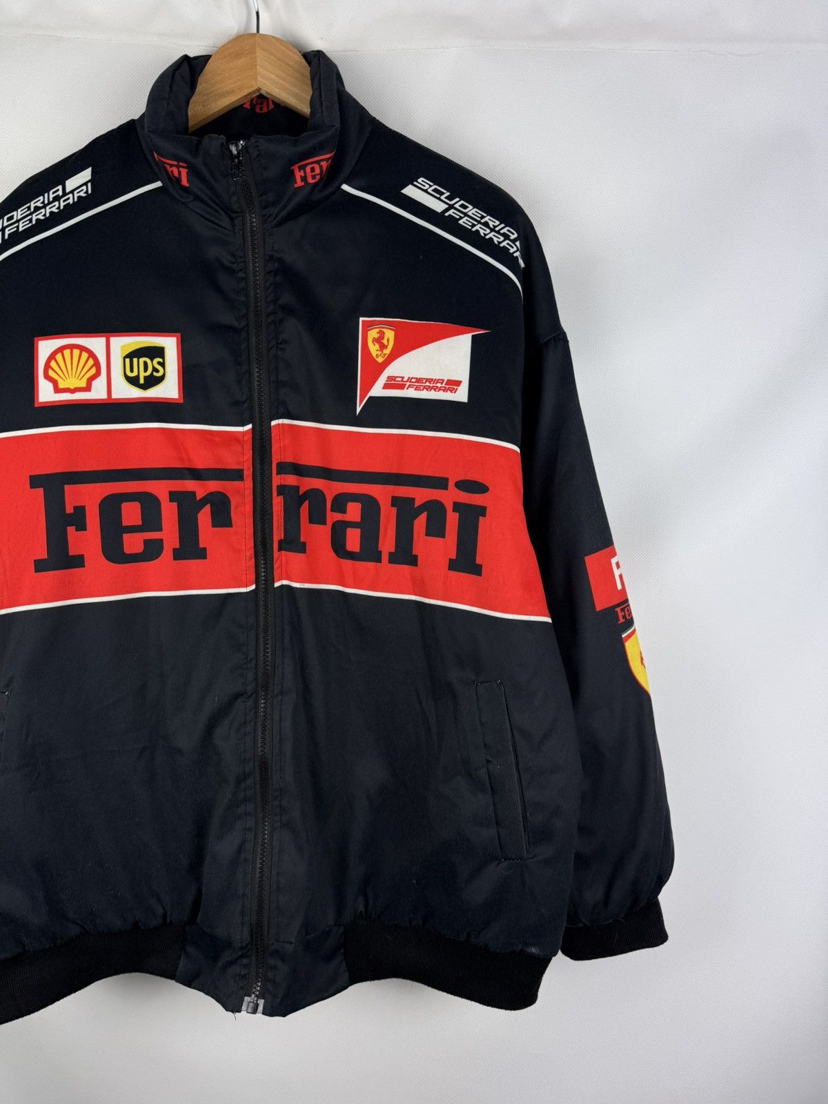 Ferrari Ferrari Racing F1 Formula Scuderia Unisex Bomber Jacket Size US L / EU 52-54 / 3 - 3 Thumbnail