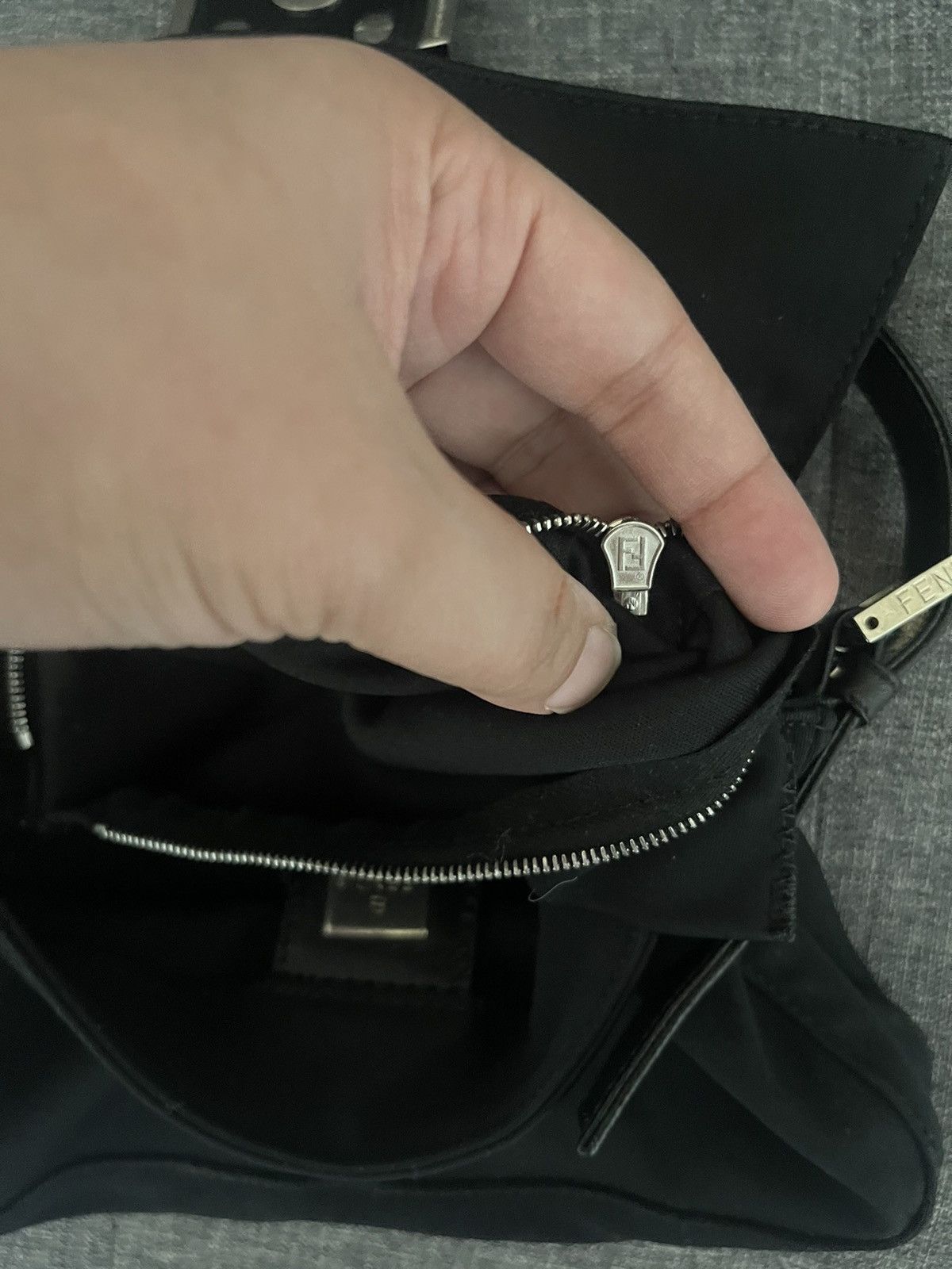 Fendi × Vintage Fendi Neoprene Baguette Size ONE SIZE - 8 Thumbnail