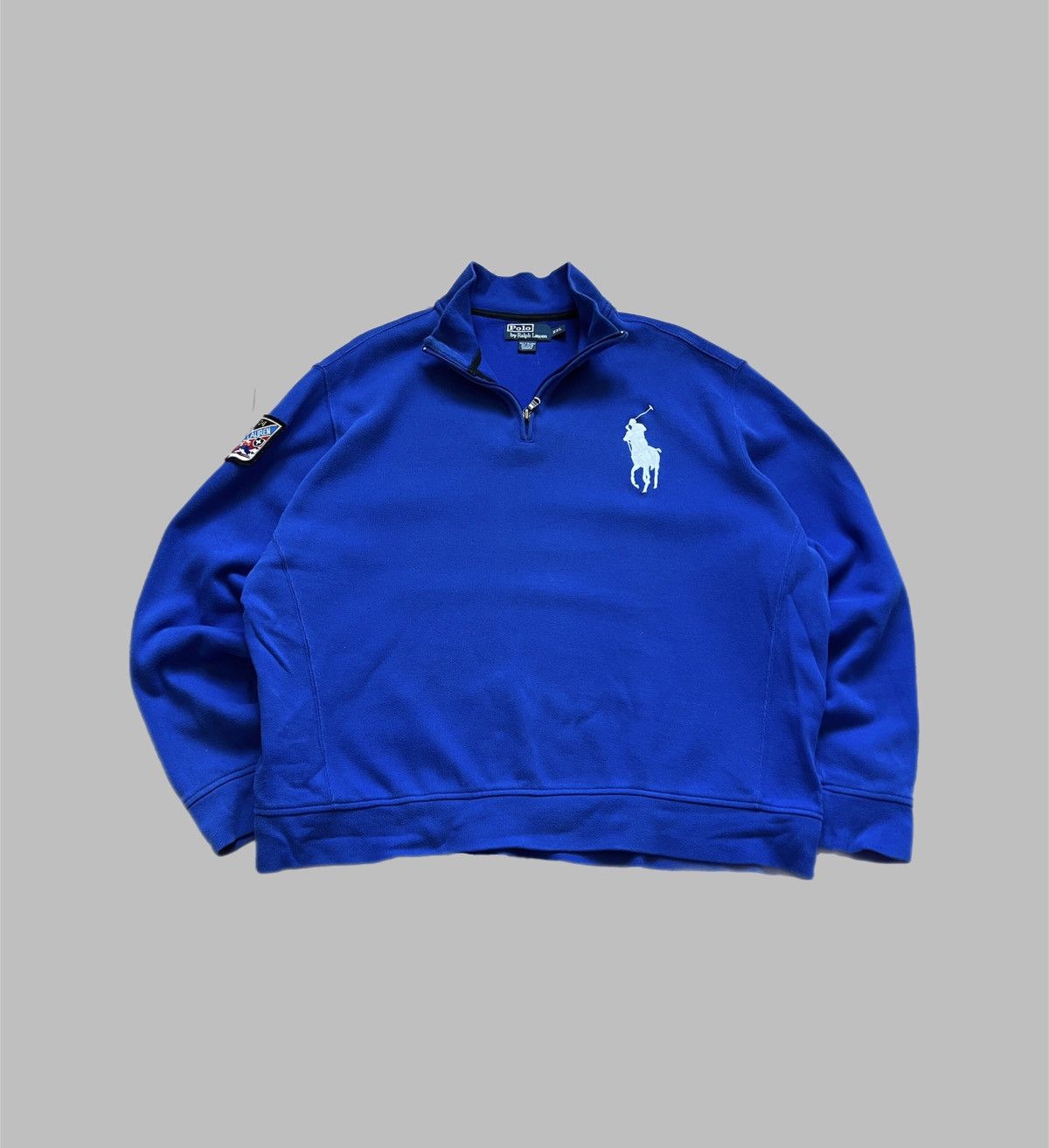 Polo Ralph Lauren Vintage Y2K polo Ralph Lauren Ski Pony 1/4 Zip Sweatshirt Size US XXL / EU 58 / 5 - 1 Thumbnail