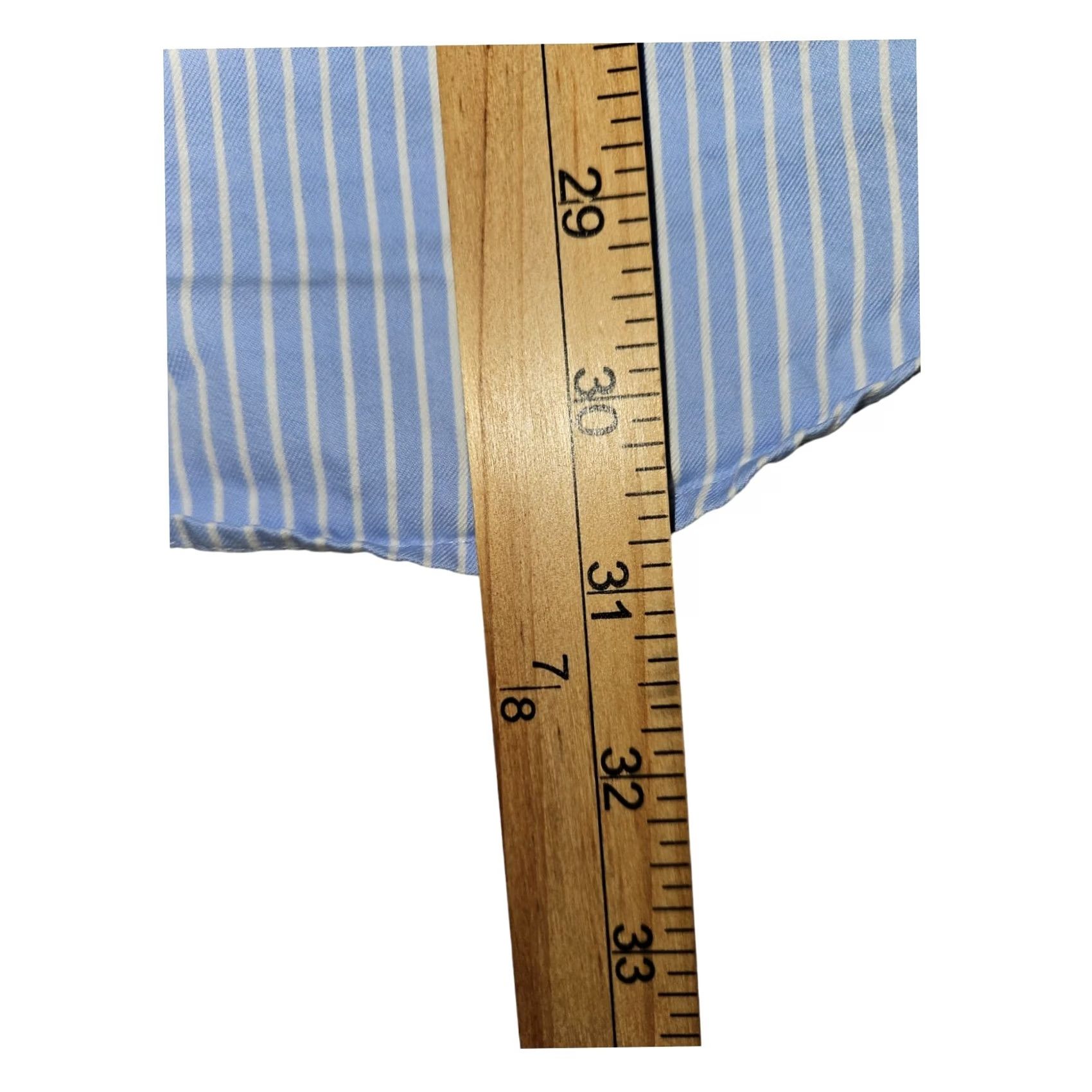 Banana Republic VINTAGE Banana Republic Button Shirt Long Sleeve Men's XL Blue Striped Casual Workwear Size US XL / EU 56 / 4 - 4 Thumbnail