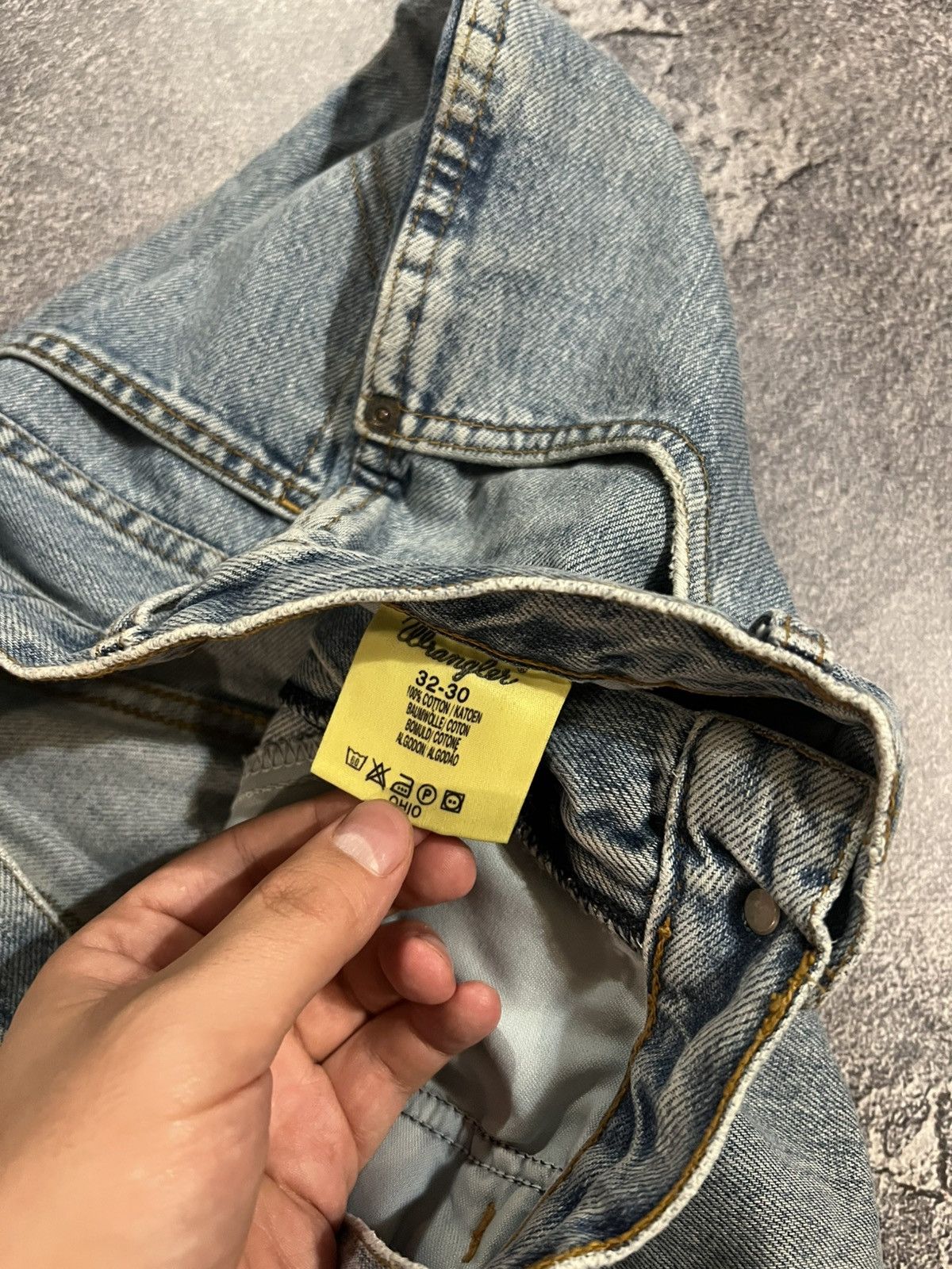 Japanese Brand Distressed Jeans Number Nine Style / Vintage Streetwear 90s Size US 30 / EU 46 - 9 Thumbnail