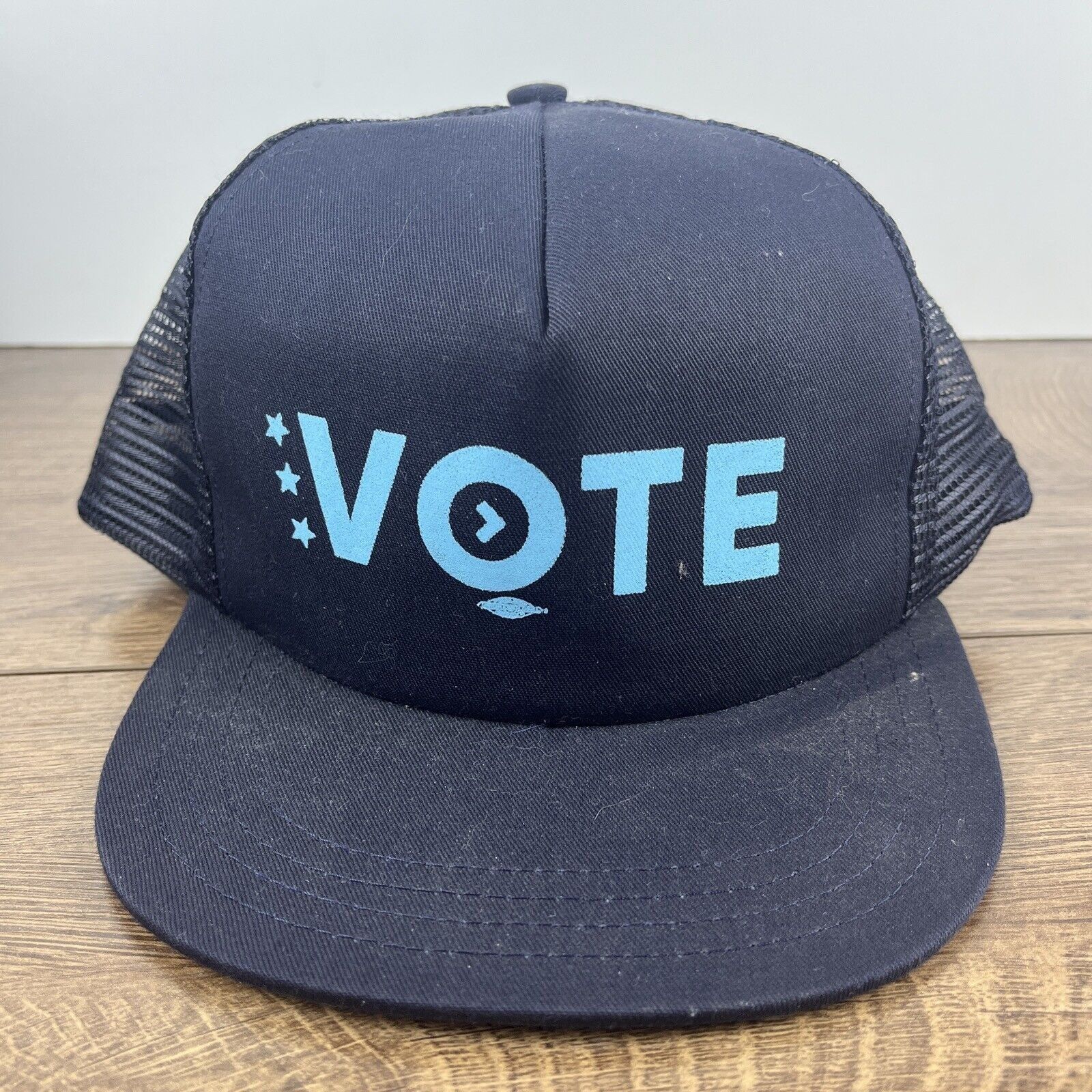 Other Vote Hat Blue VOTE Hat Adjustable Adult Size Hat Blue Cap Size ONE SIZE - 3 Thumbnail