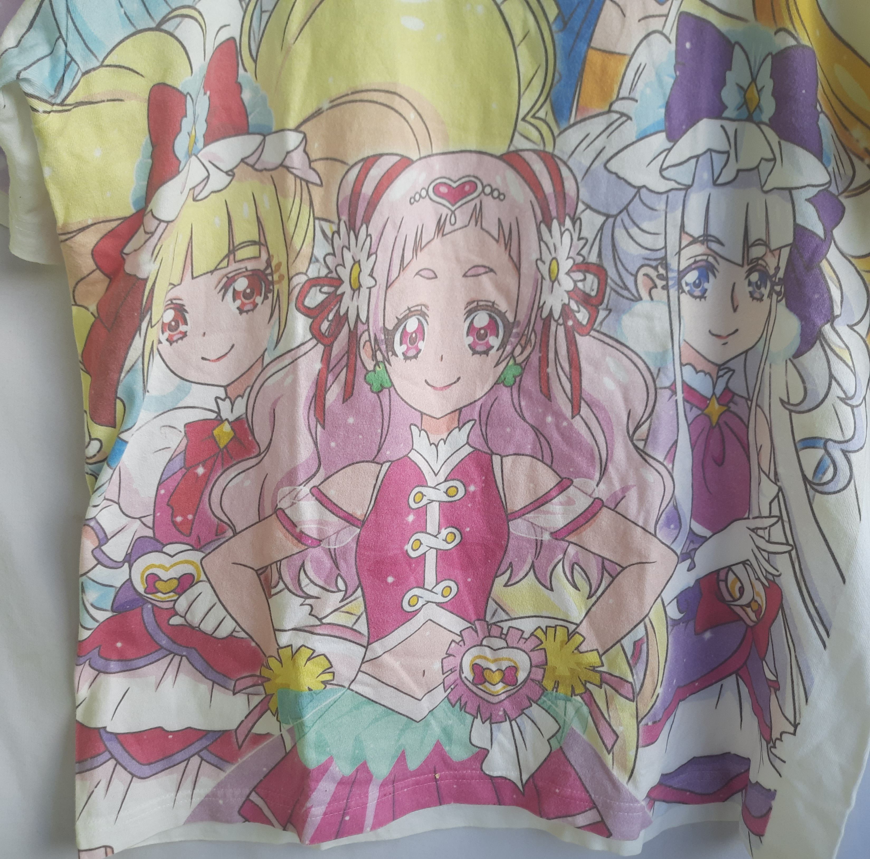 Japanese Brand Hugito Pretty Anime Japan TShirt TV SeriesToei Size US L / EU 52-54 / 3 - 6 Thumbnail