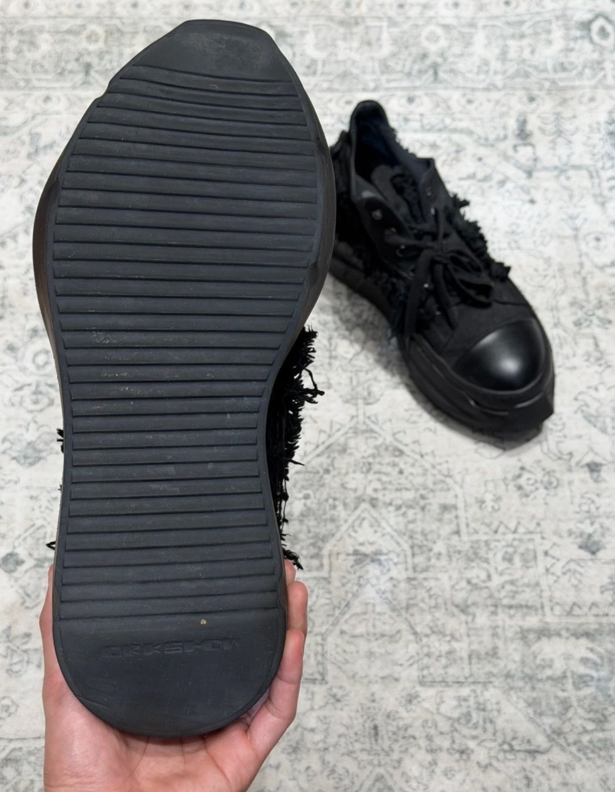 Rick Owens Rick Owens DRKSHDW Tank Sole Thick Bottom Big Converse Size US 10 / EU 43 - 6 Thumbnail