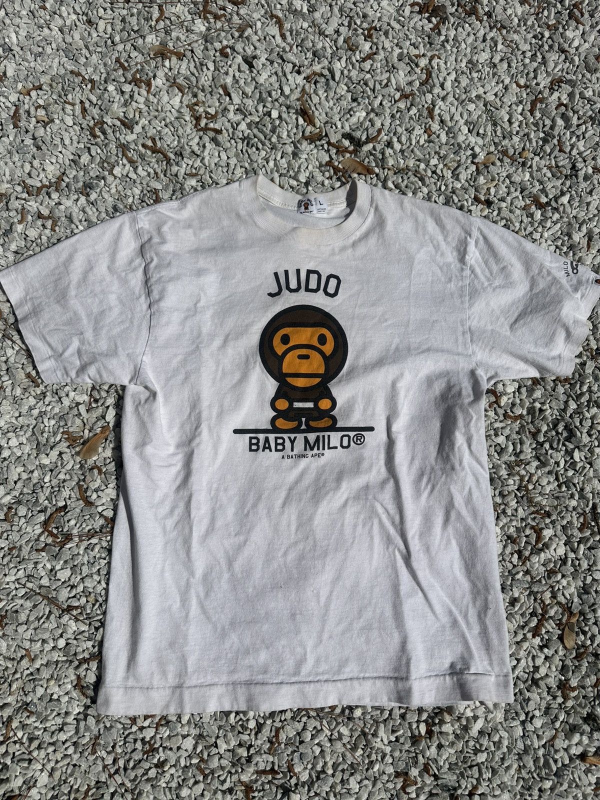 Bape × Vintage Judo Baby Milo Bape Tee Size US L / EU 52-54 / 3 - 2 Thumbnail