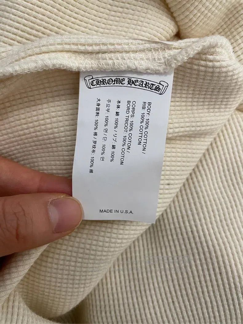 Chrome Hearts CHROME HEARTS Size M Off-white three silver buttons Henry c Size US M / EU 48-50 / 2 - 7 Thumbnail
