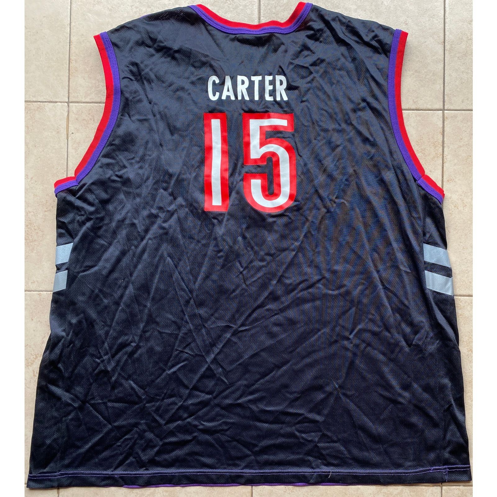 Champion × NBA Vince CARTER Toronto Raptors 90s jersey 52 purp NBA vintage Size US XXL / EU 58 / 5 - 5 Thumbnail