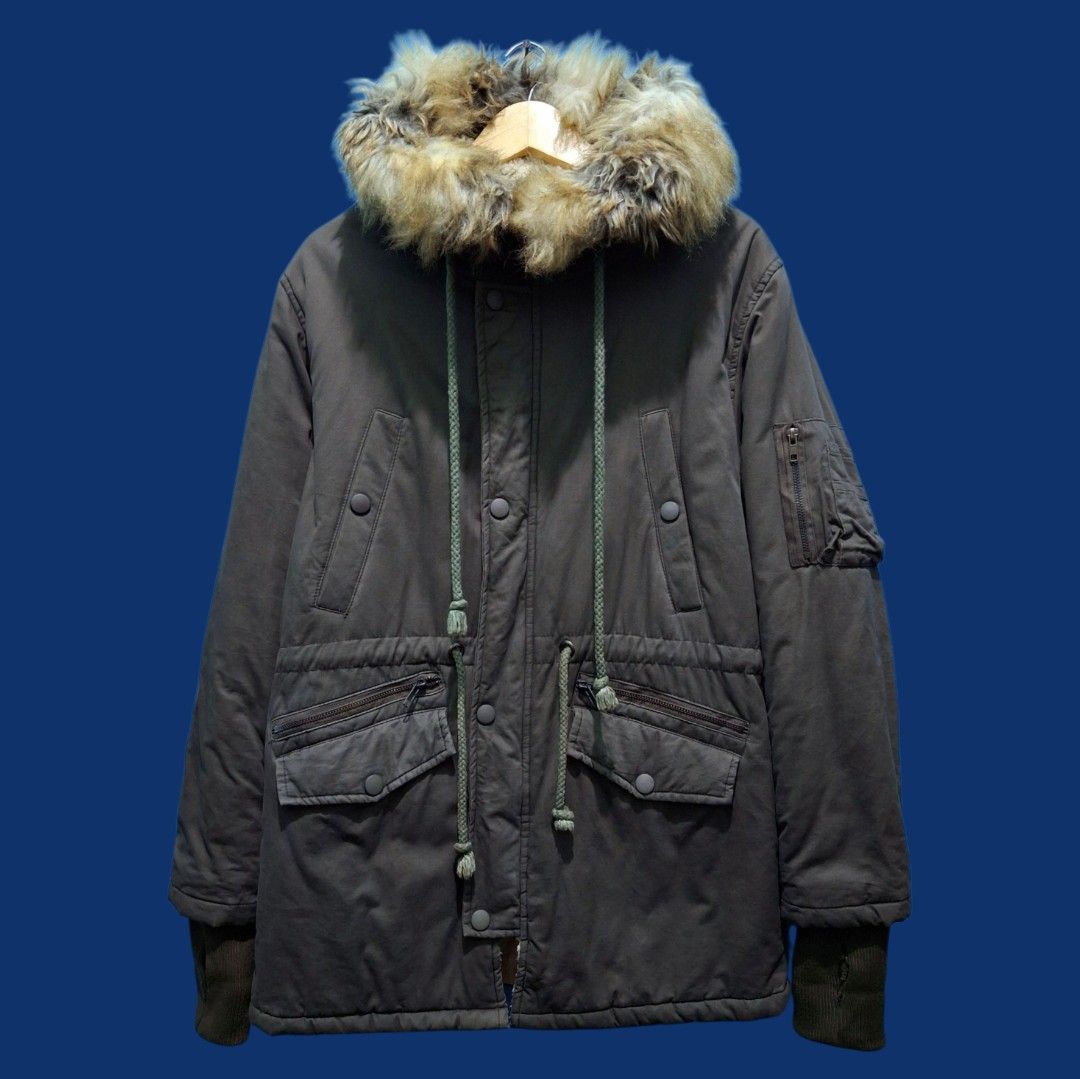 If Six Was Nine Dolce &Gabbana fur parka jacket Size US L / EU 52-54 / 3 - 1 Thumbnail