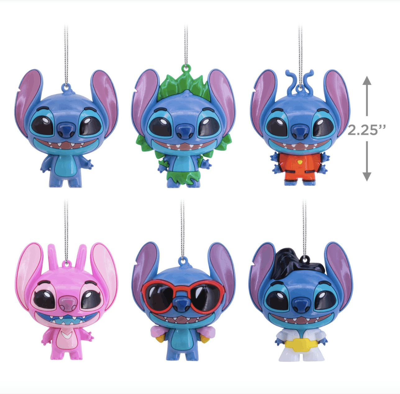 Disney Single 2025 Hallmark Disney Stitch Series-1 Mystery Ornament Size ONE SIZE - 3 Thumbnail